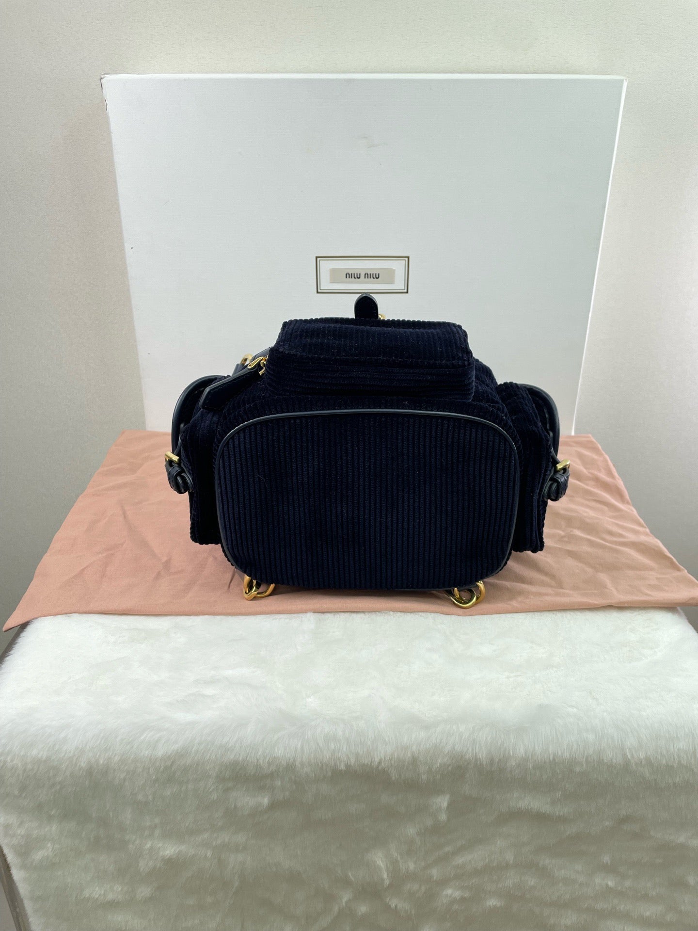 Miumiu - Other - Velvet - Navy - (medium)