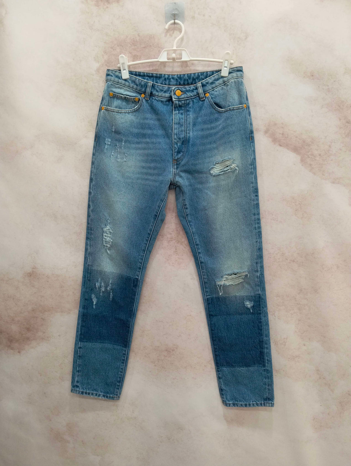 Moncler - 8 PALM ANGELS - Denim - Jeans - Blue - (46)