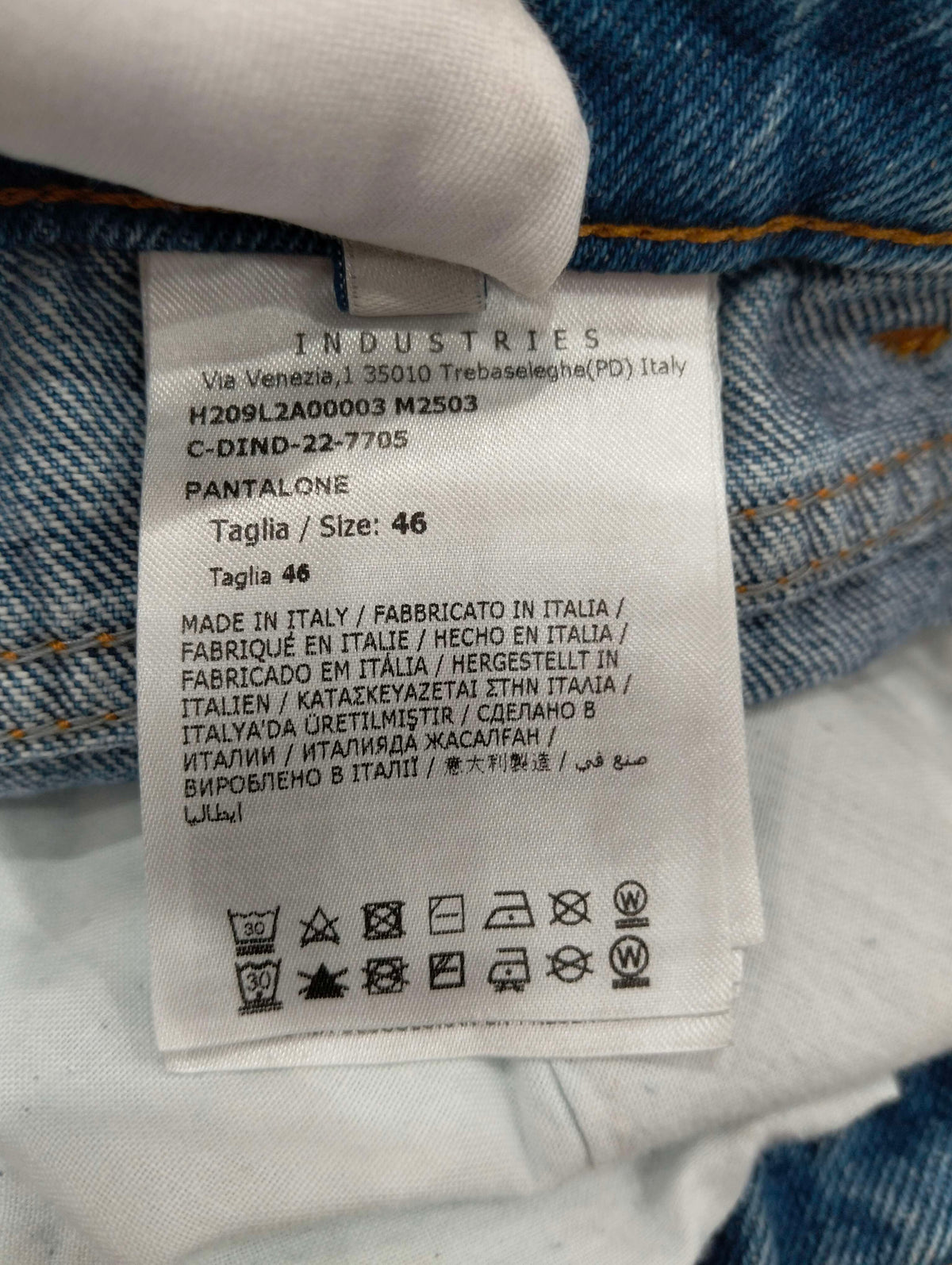 Moncler - 8 PALM ANGELS - Denim - Jeans - Blue - (46)