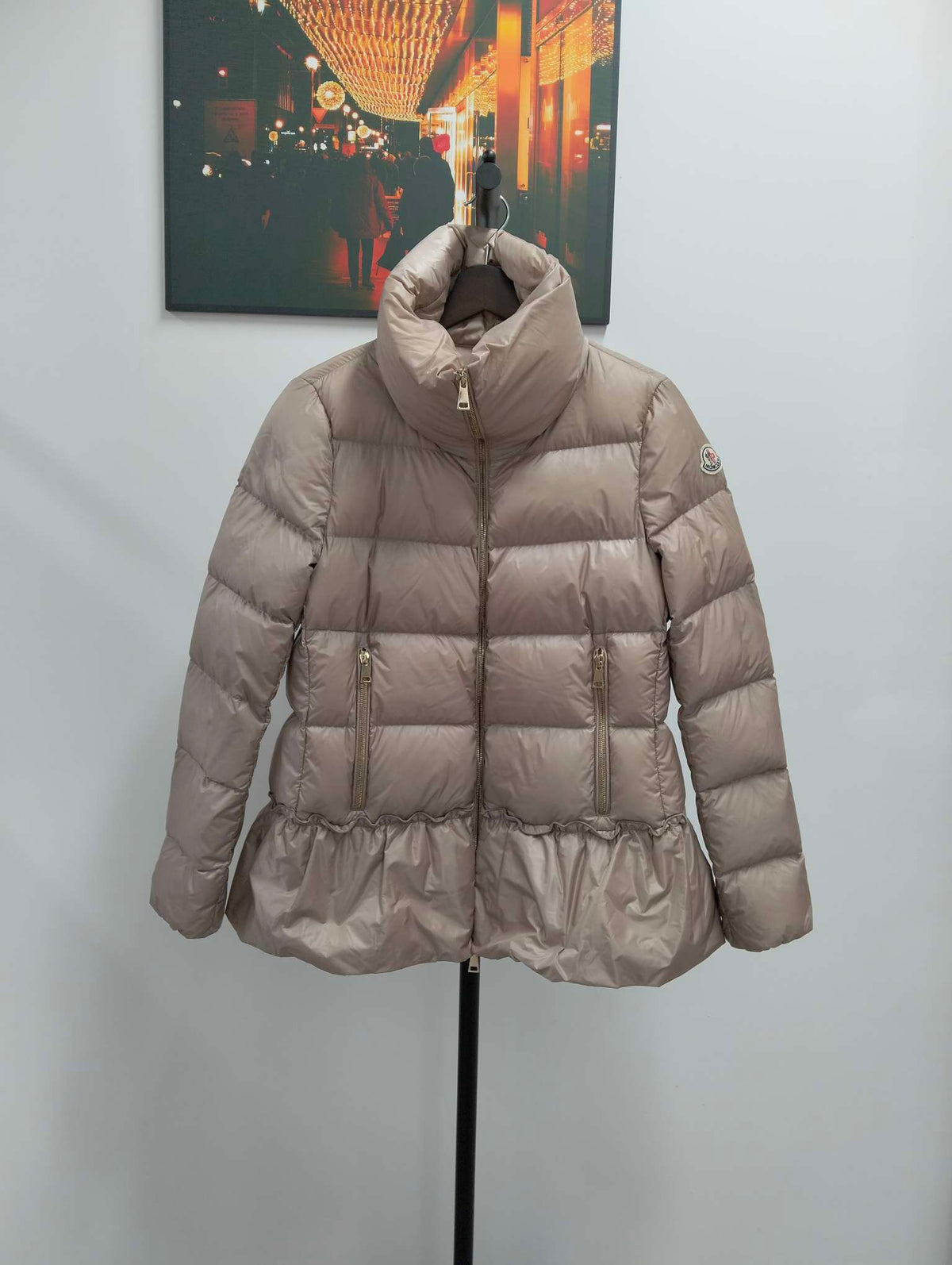 Moncler - Anet - Polyamide - Beige - (1)