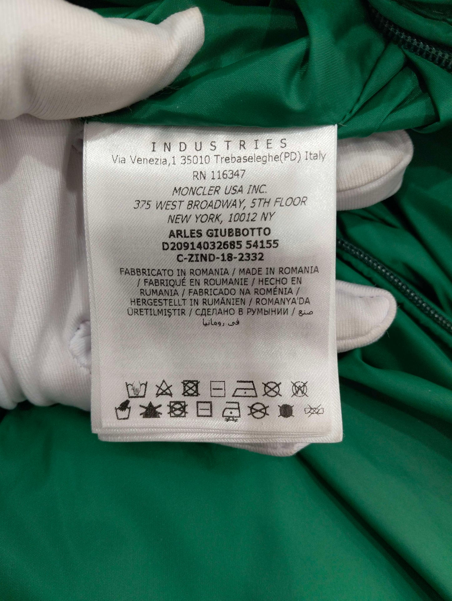 Moncler - Arles - Polyamide - Green - (3)