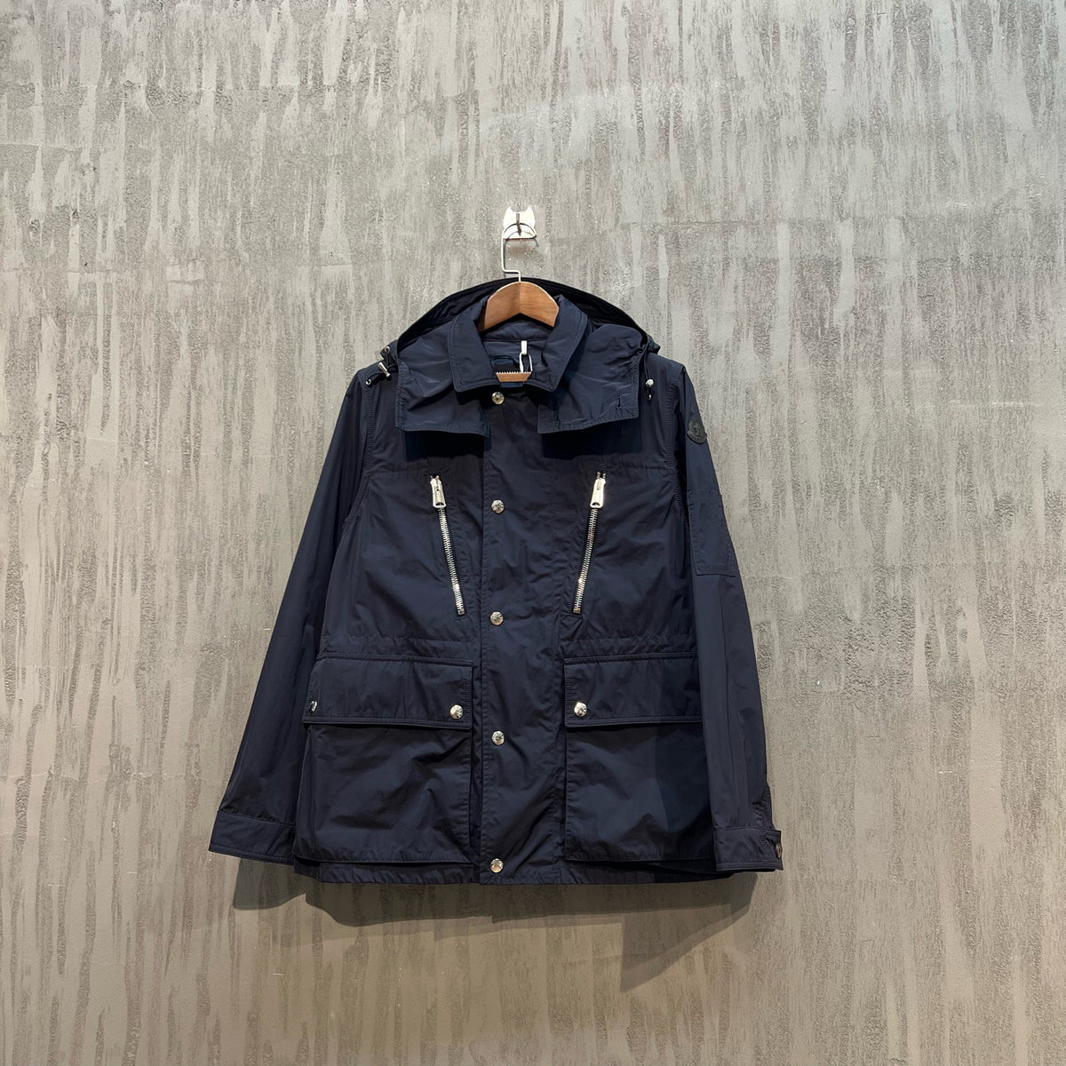 Moncler - Benoit - Polyamide - Navy - (3)