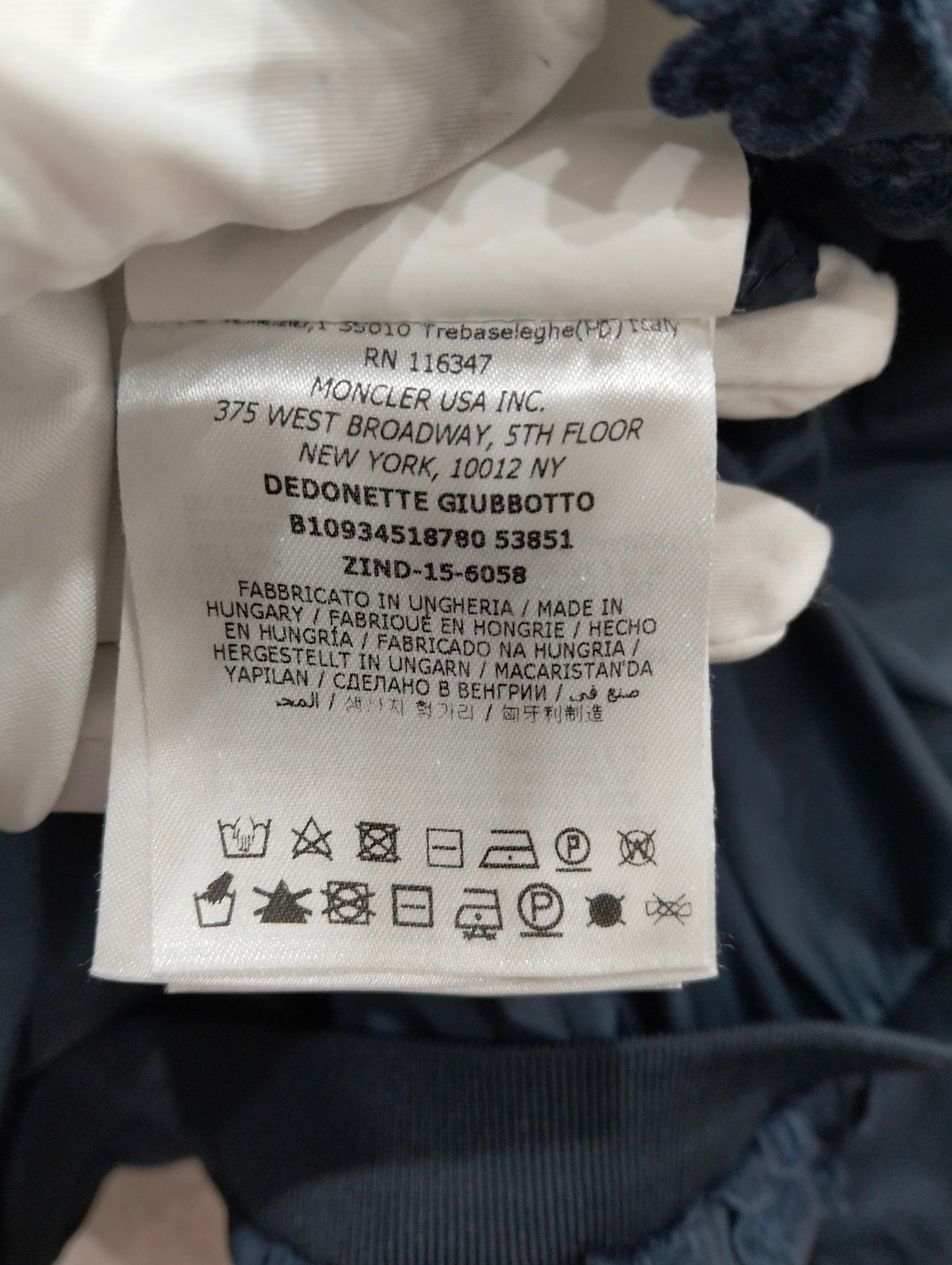 Moncler - DEDONETTE GIUBBOTTO - Polyamide - Navy - (2)
