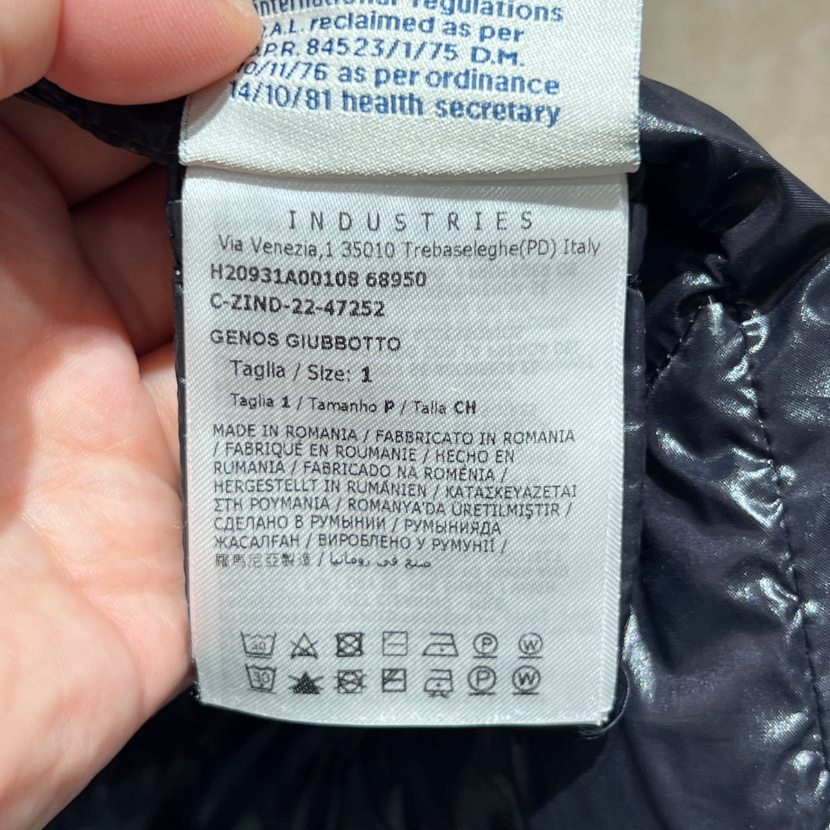 Moncler - Genos - Polyamide - Black - (1)