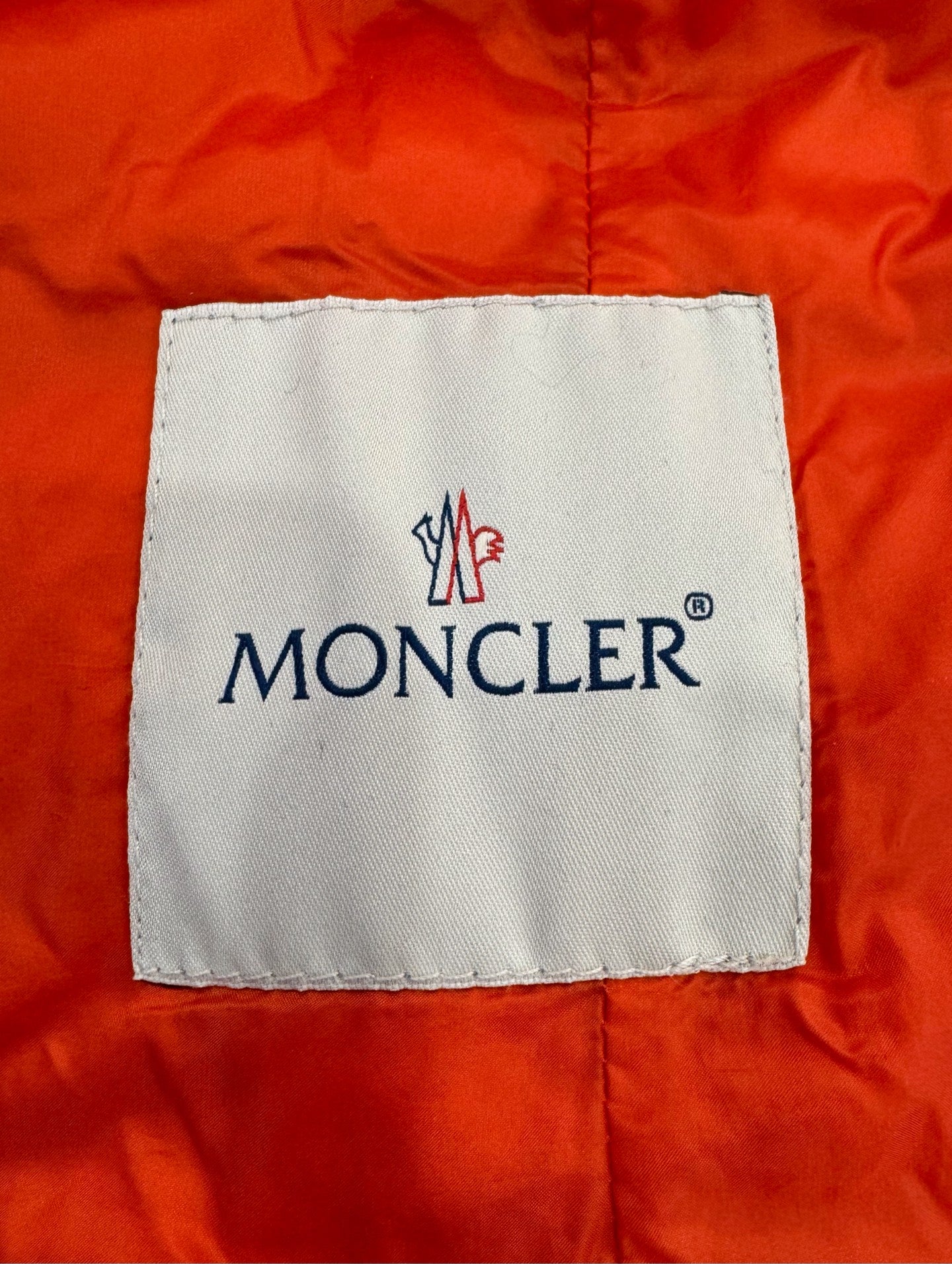 Moncler - Lightweight Down Jacket - Polyamide - Orange - (2)