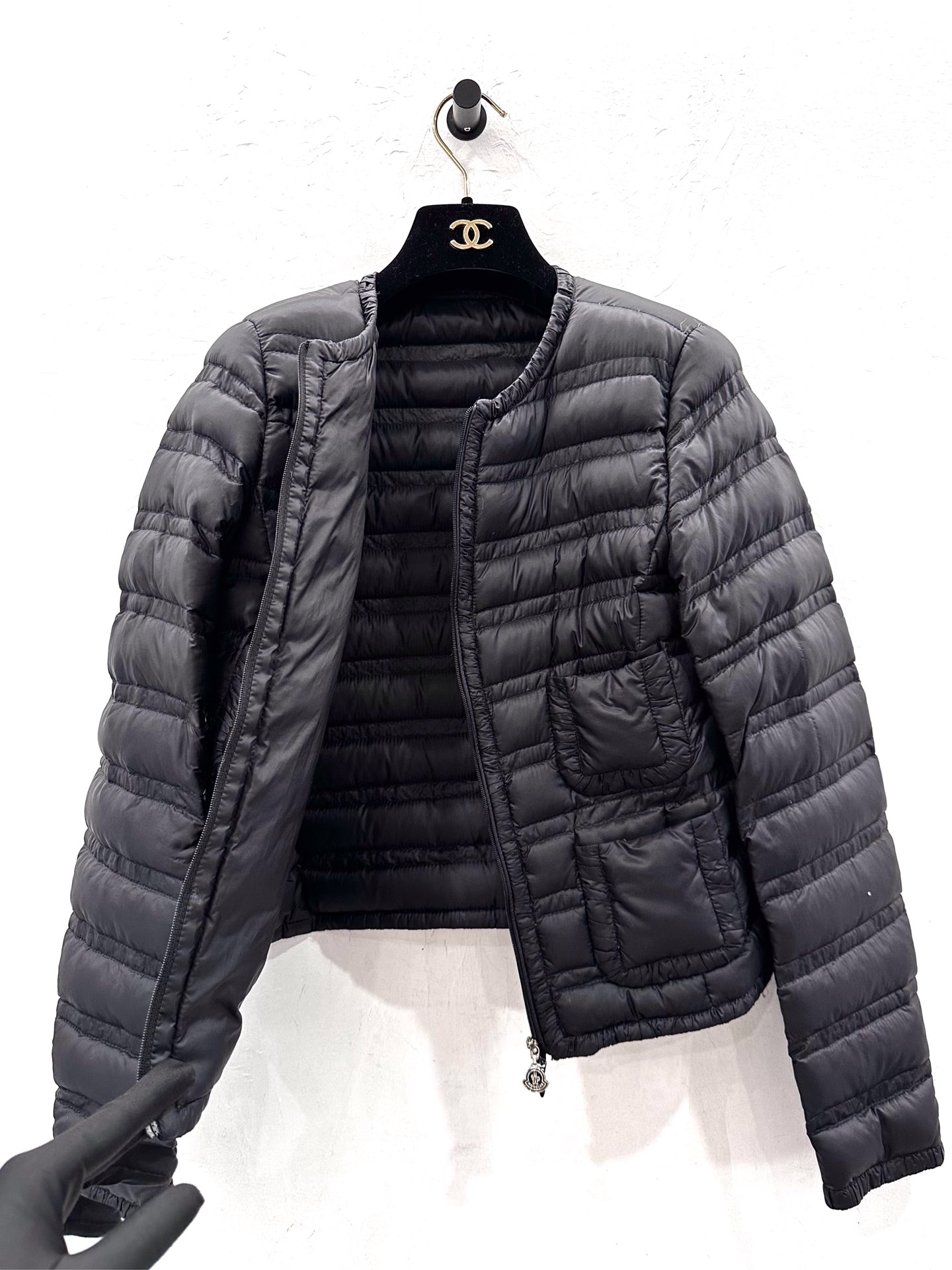 Moncler - Lissy Giubbotto - Polyamide - Black - (0)