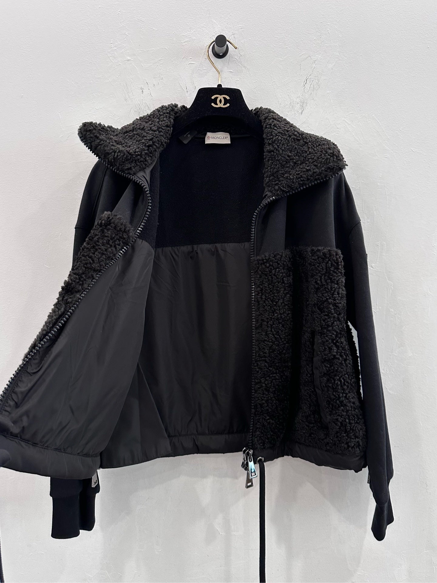 Moncler - Maglia Cardigan - Polyester - Black - (M)