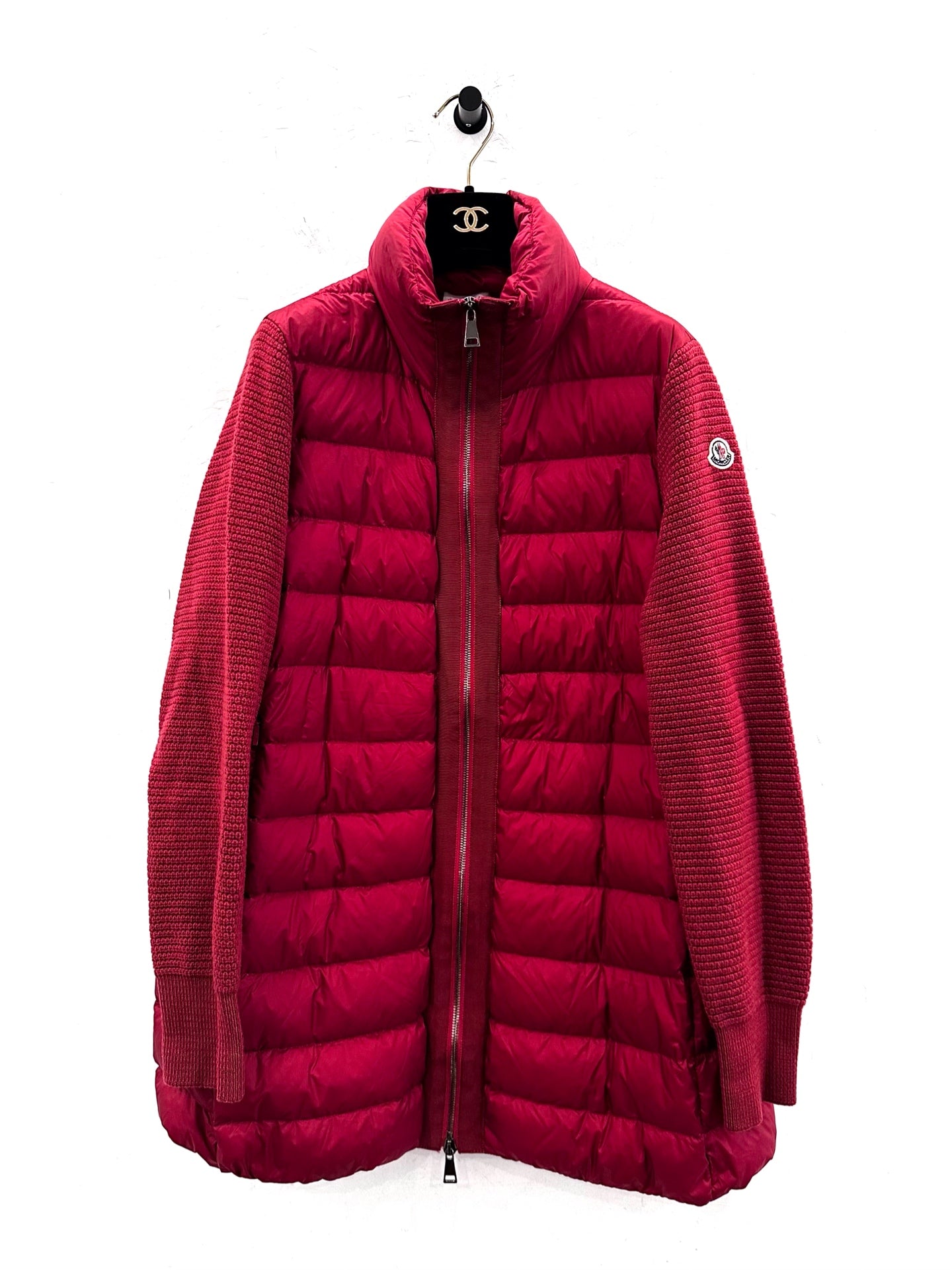 Moncler - Maglione Tricot Cardigan - Polyamide - Pink - (M)