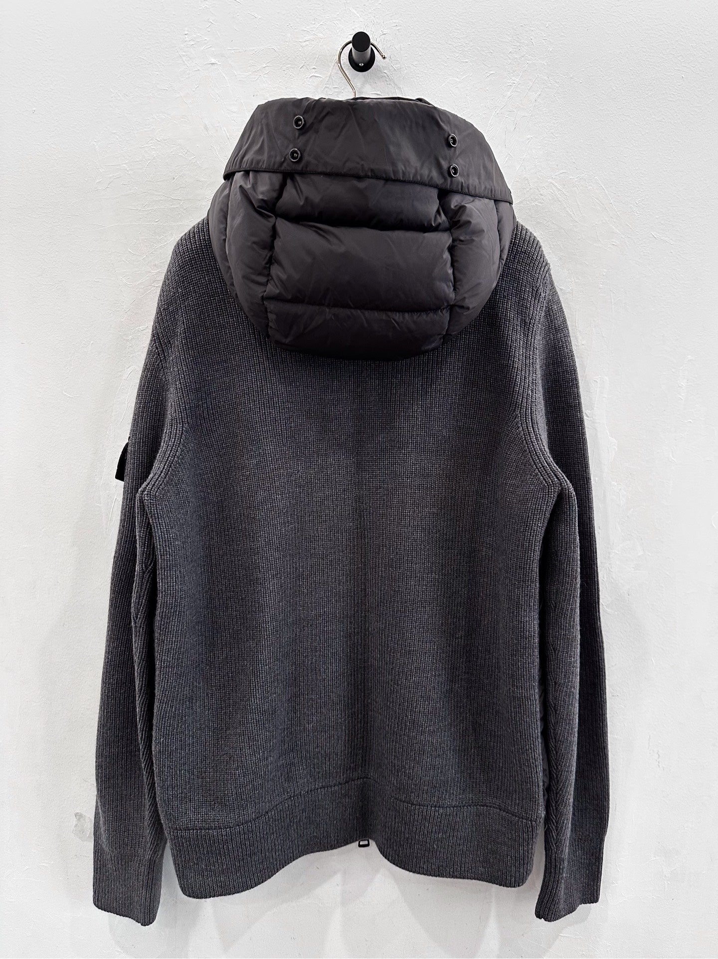 Moncler - Maglione Tricot Cardigan - Wool - Grey - (XXL)