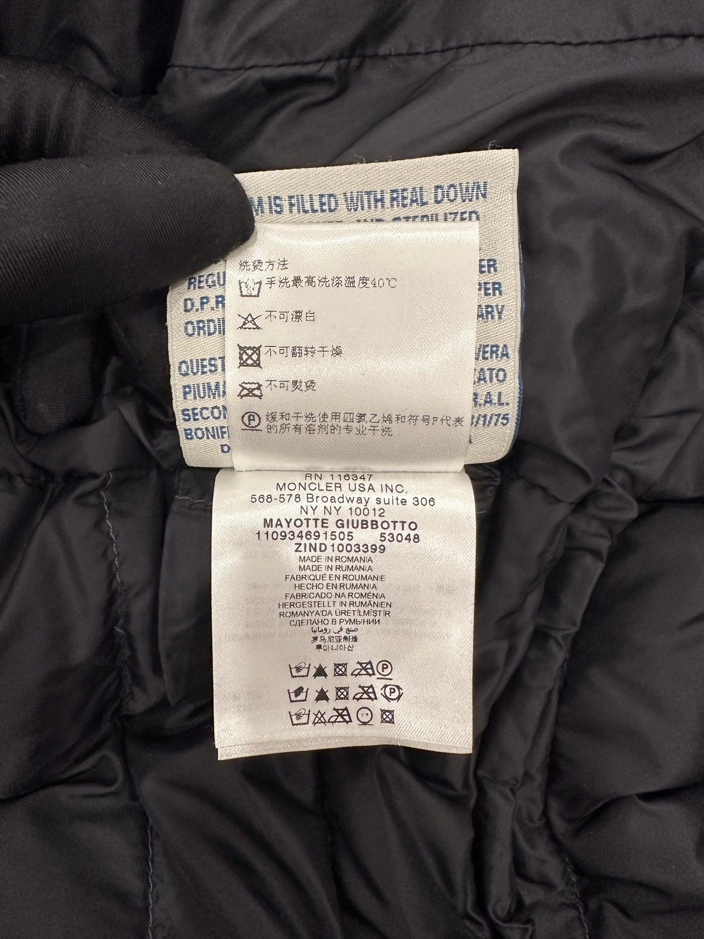 Moncler - Mayotte - Polyamide - Black - (0)