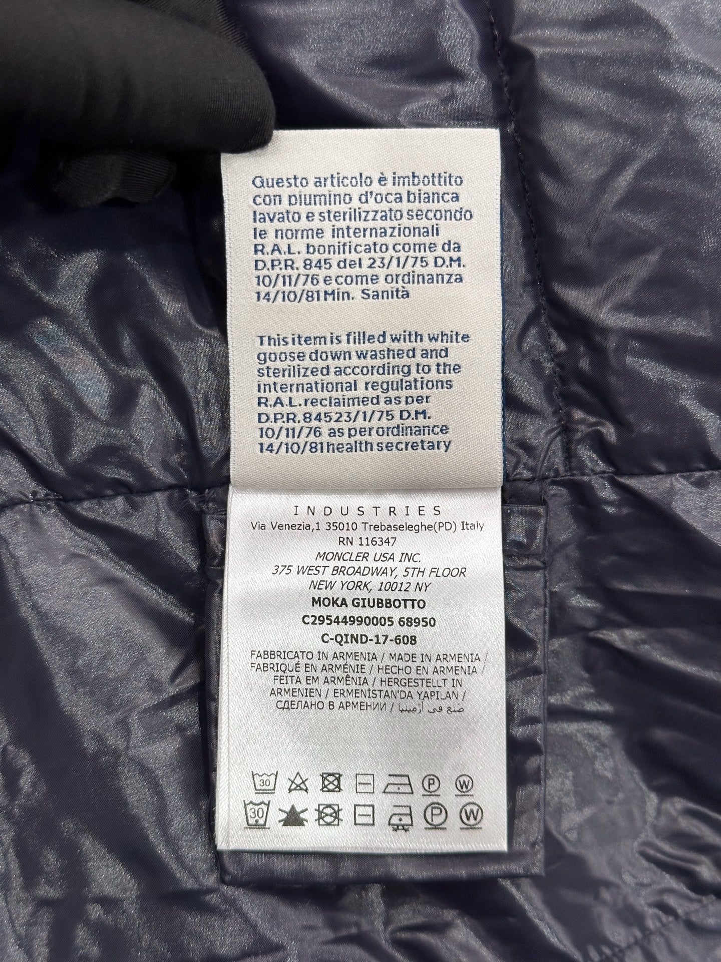 Moncler - Moka - Polyamide - Navy - (4)