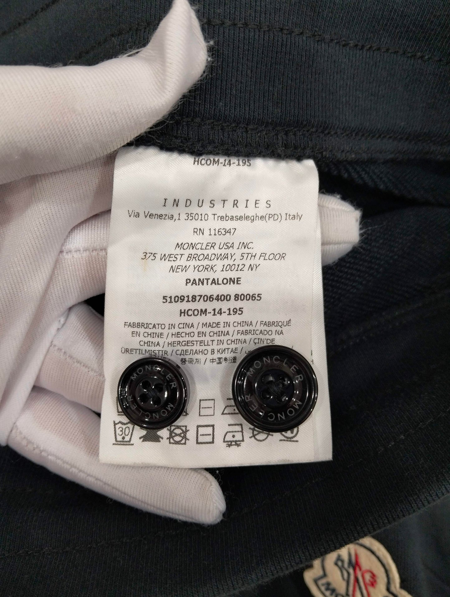Moncler - Other - Cotton - Black - (XL)