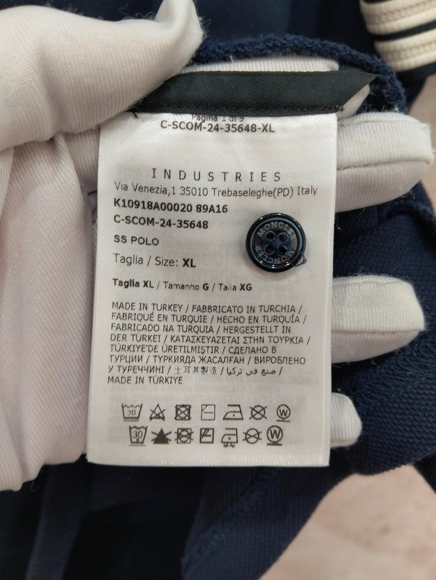 Moncler - Other - Cotton - Blue - (XL)