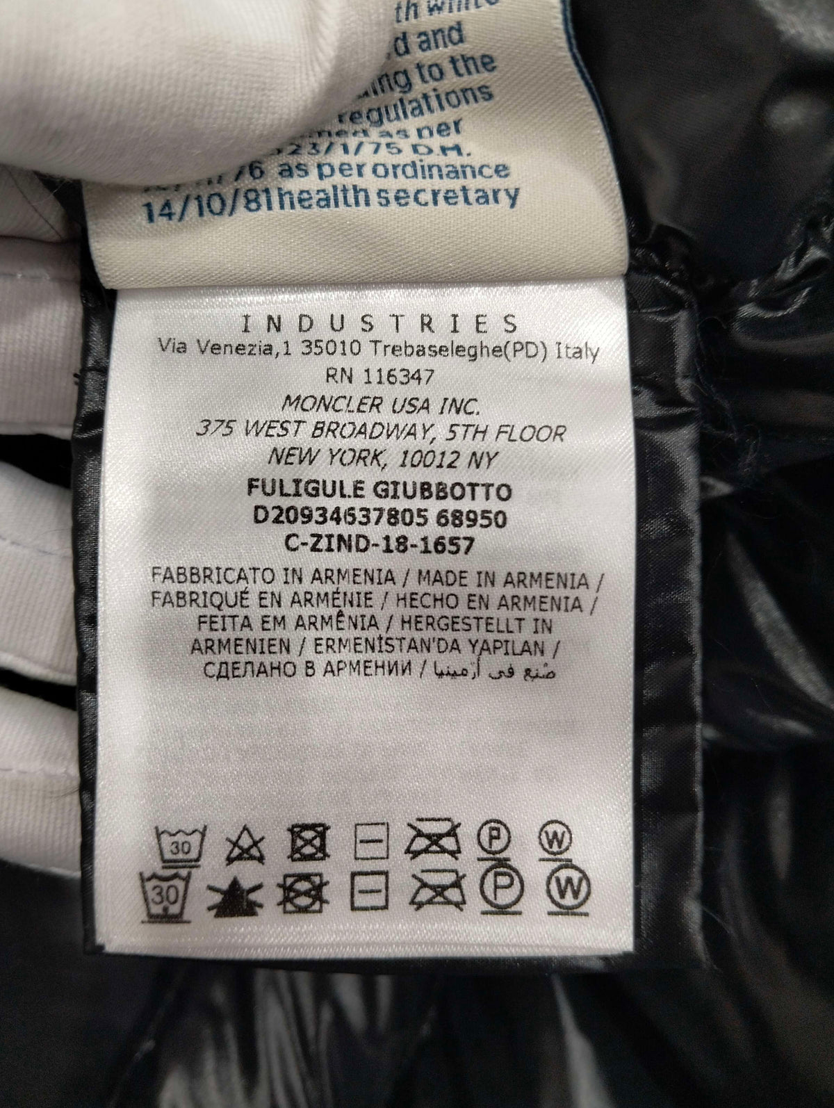 Moncler - Other - Polyamide - Black - (1)