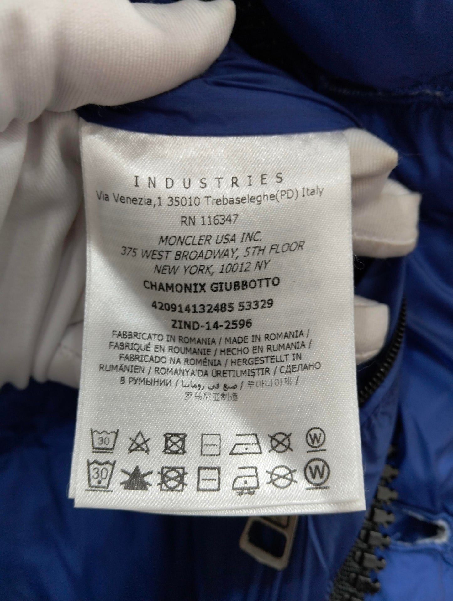 Moncler - Other - Polyamide - Blue - (0)