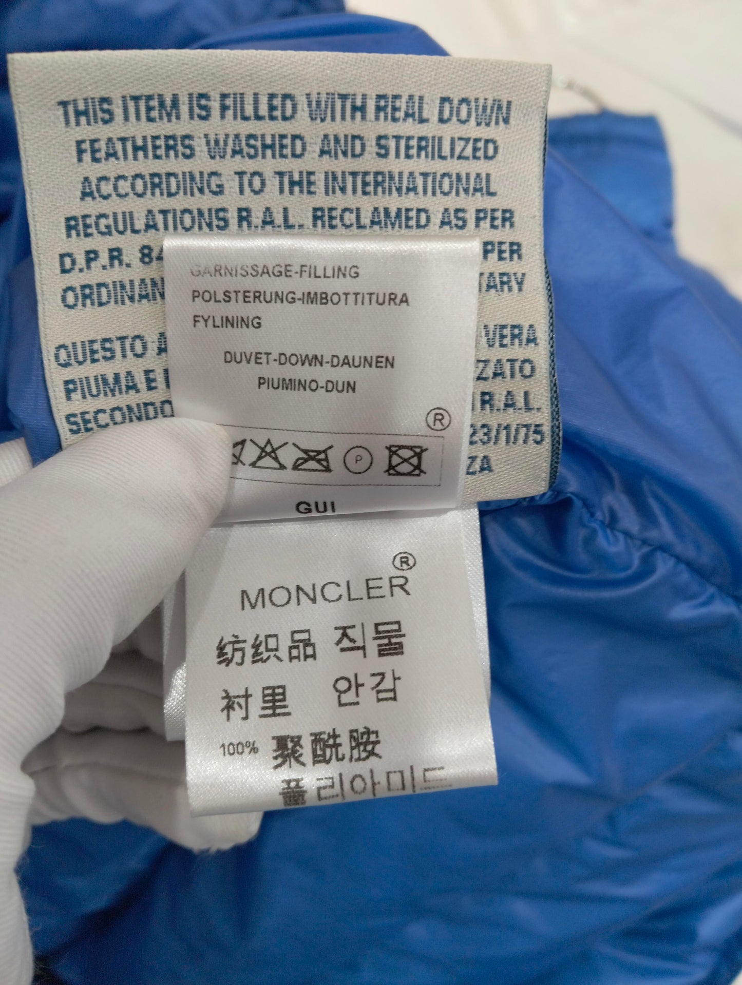 Moncler - Other - Polyamide - Blue - (3)