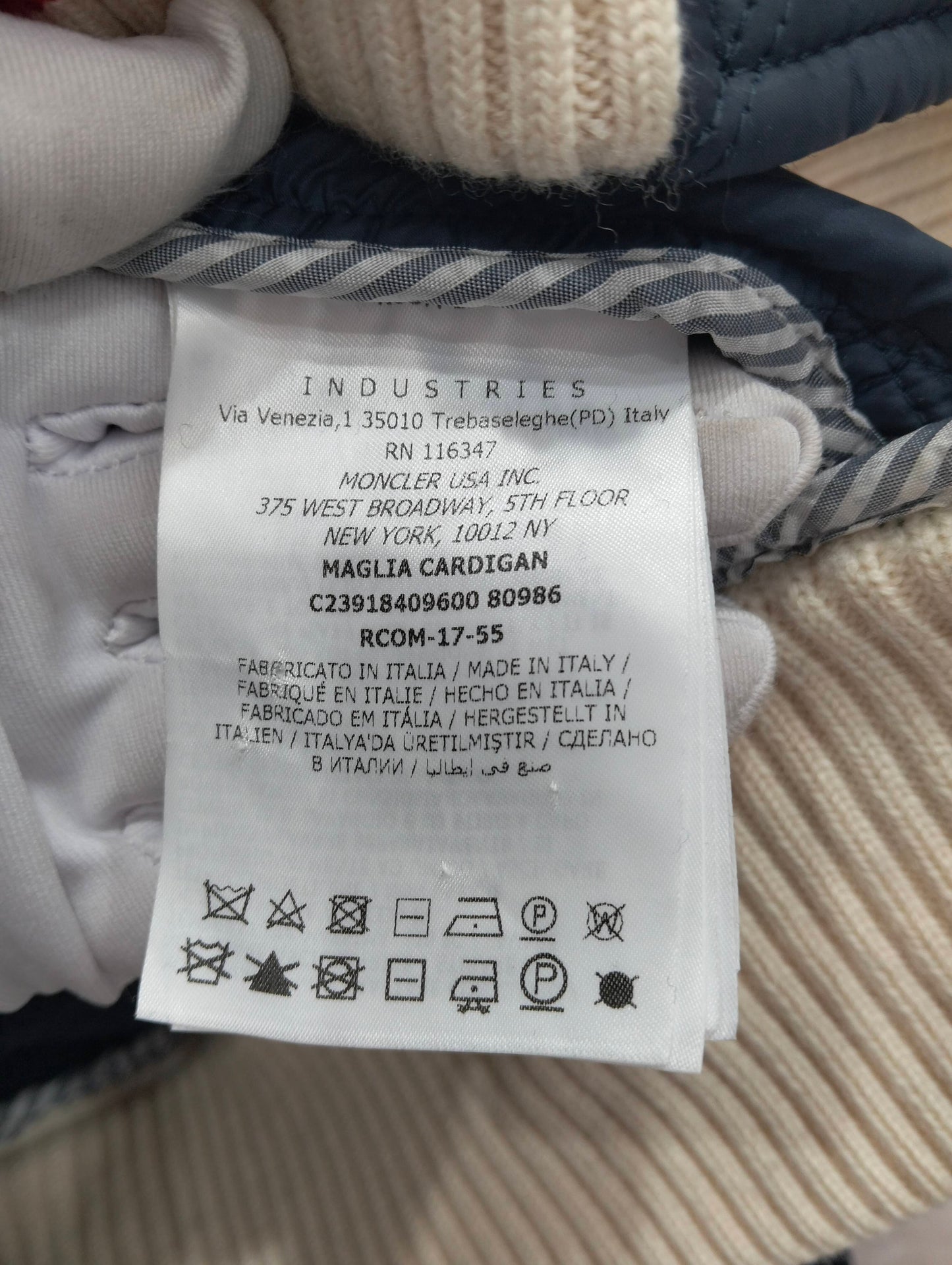 Moncler - Other - Polyamide - Blue - (XL)