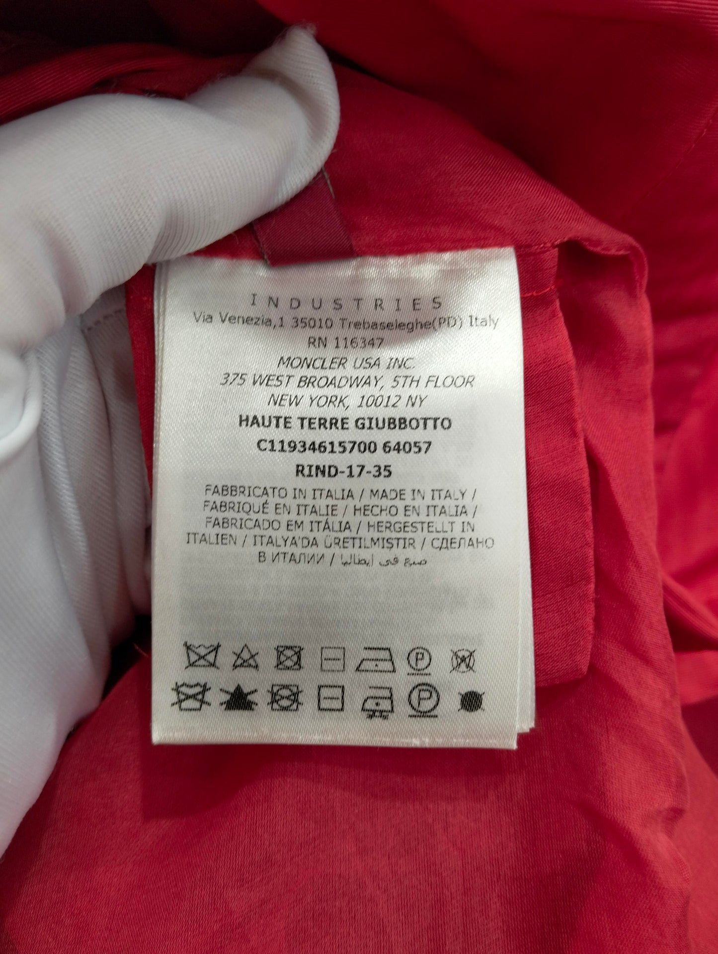 Moncler - Other - Polyamide - Red - (0)