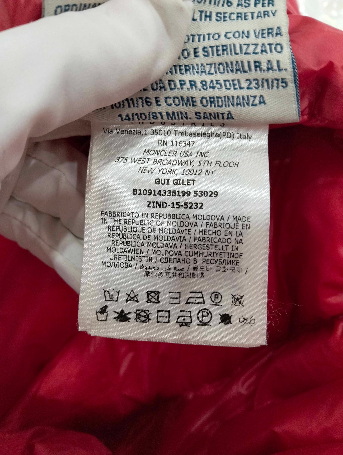 Moncler - Other - Polyamide - Red - (4)