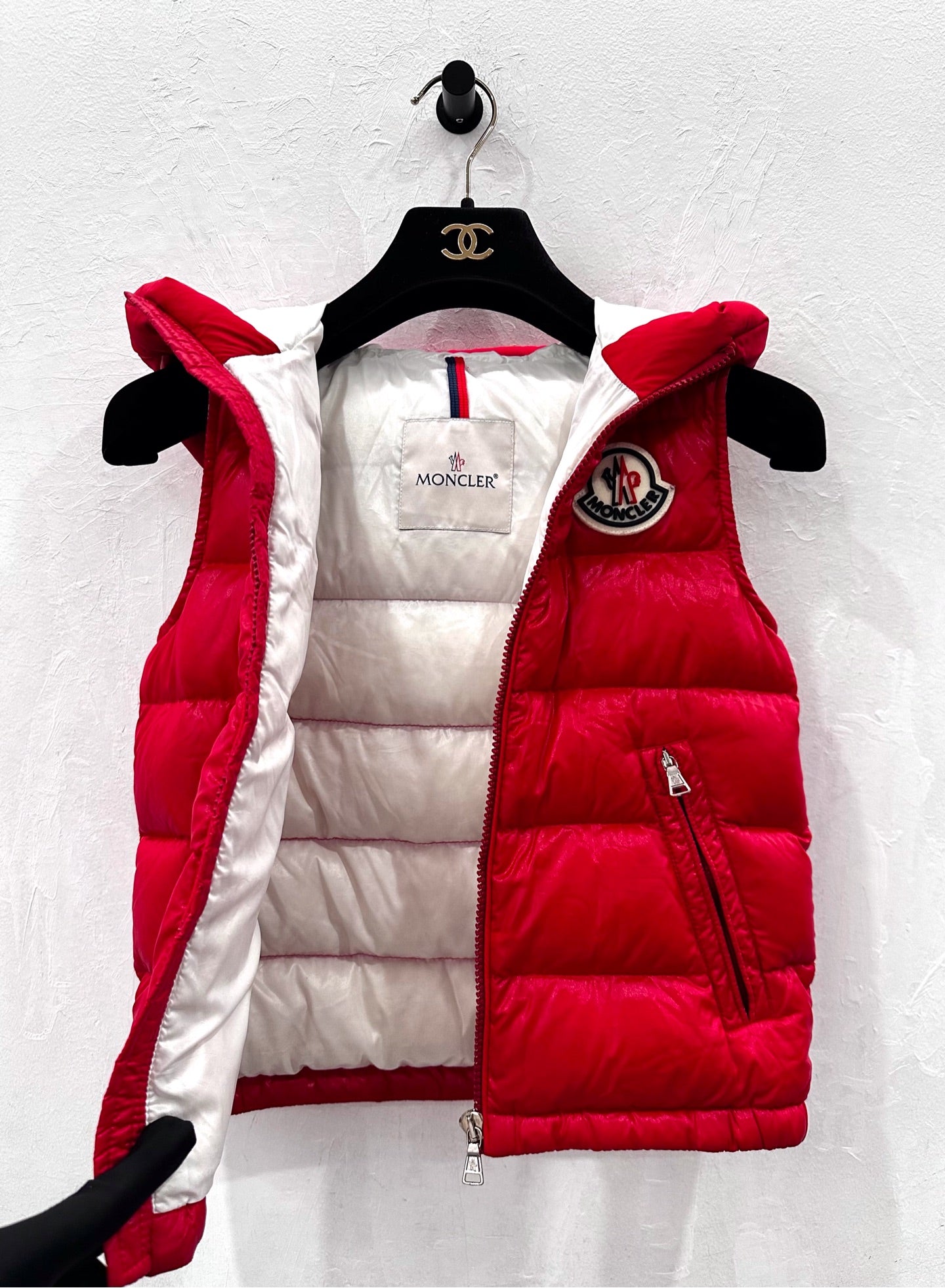Moncler - Other - Polyamide - Red - (XS)