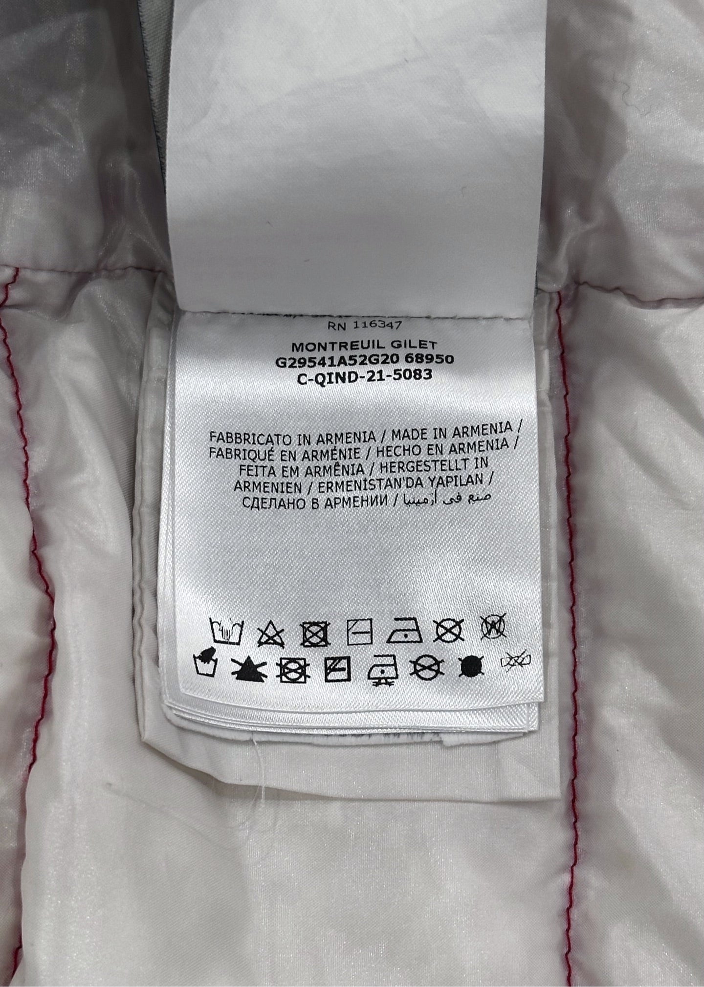Moncler - Other - Polyamide - Red - (XS)