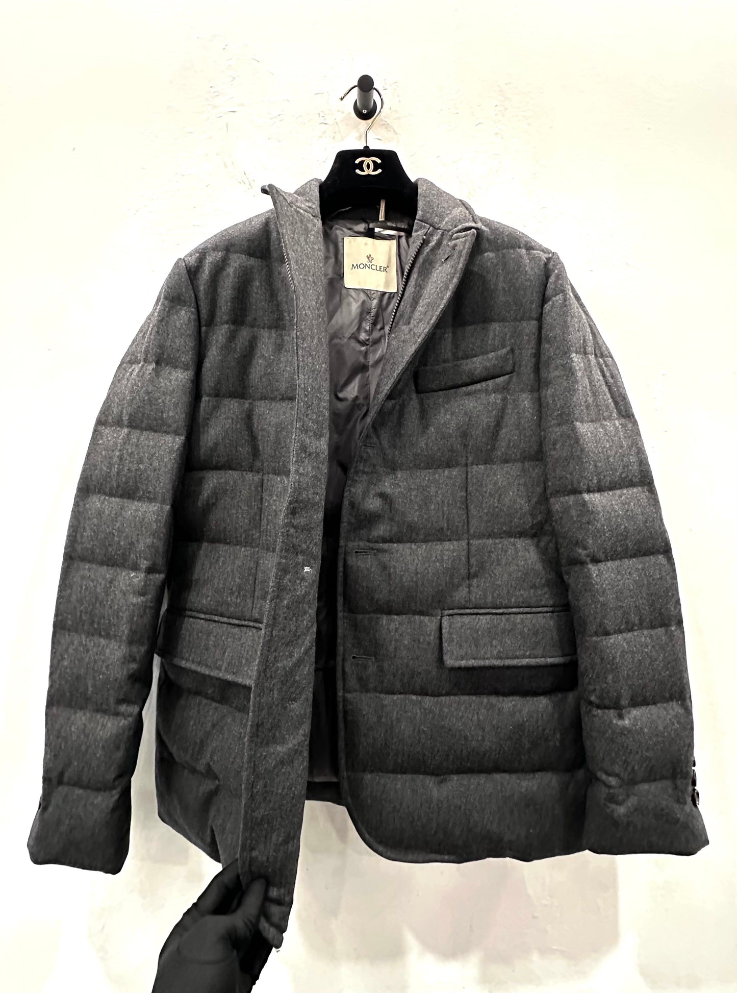 Moncler - Rodin - Wool - Grey - (1)