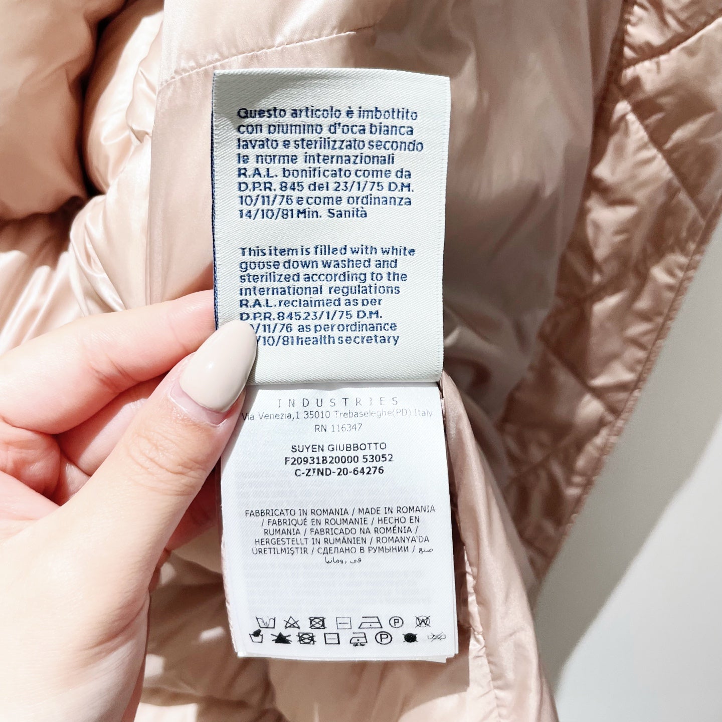 Moncler - Suyen - Polyamide - Pink - (1)