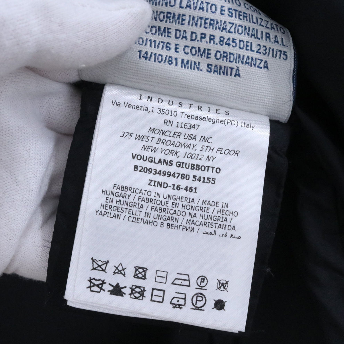 Moncler - Vouglans - Polyamide - Black - (0)