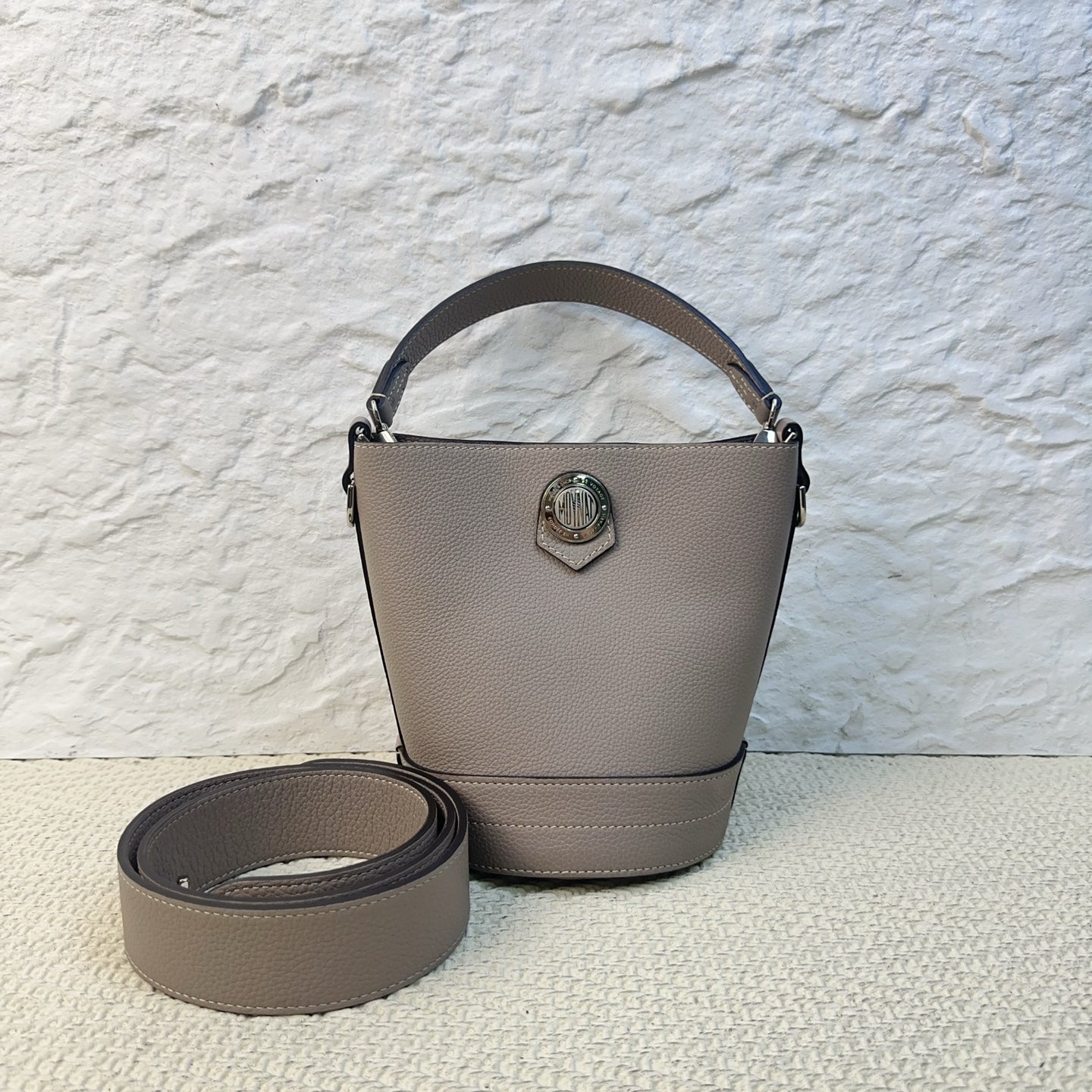 Moynat - Baluchon BB - Leather - Grey - (mini)