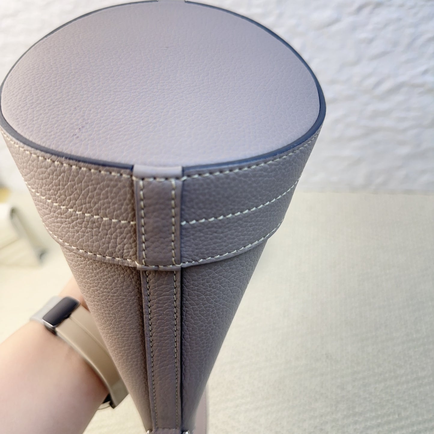 Moynat - Baluchon BB - Leather - Grey - (mini)