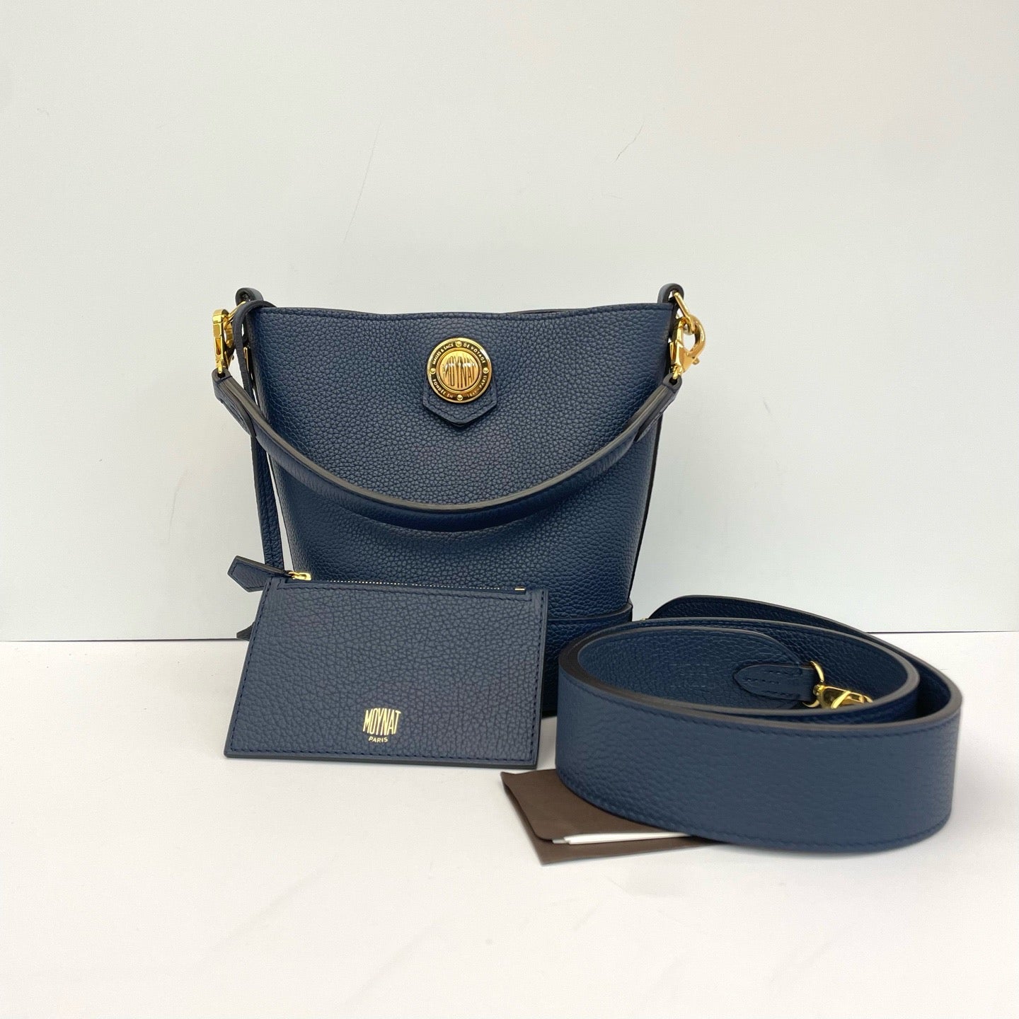 Moynat - Baluchon - Leather - Blue - (mini)