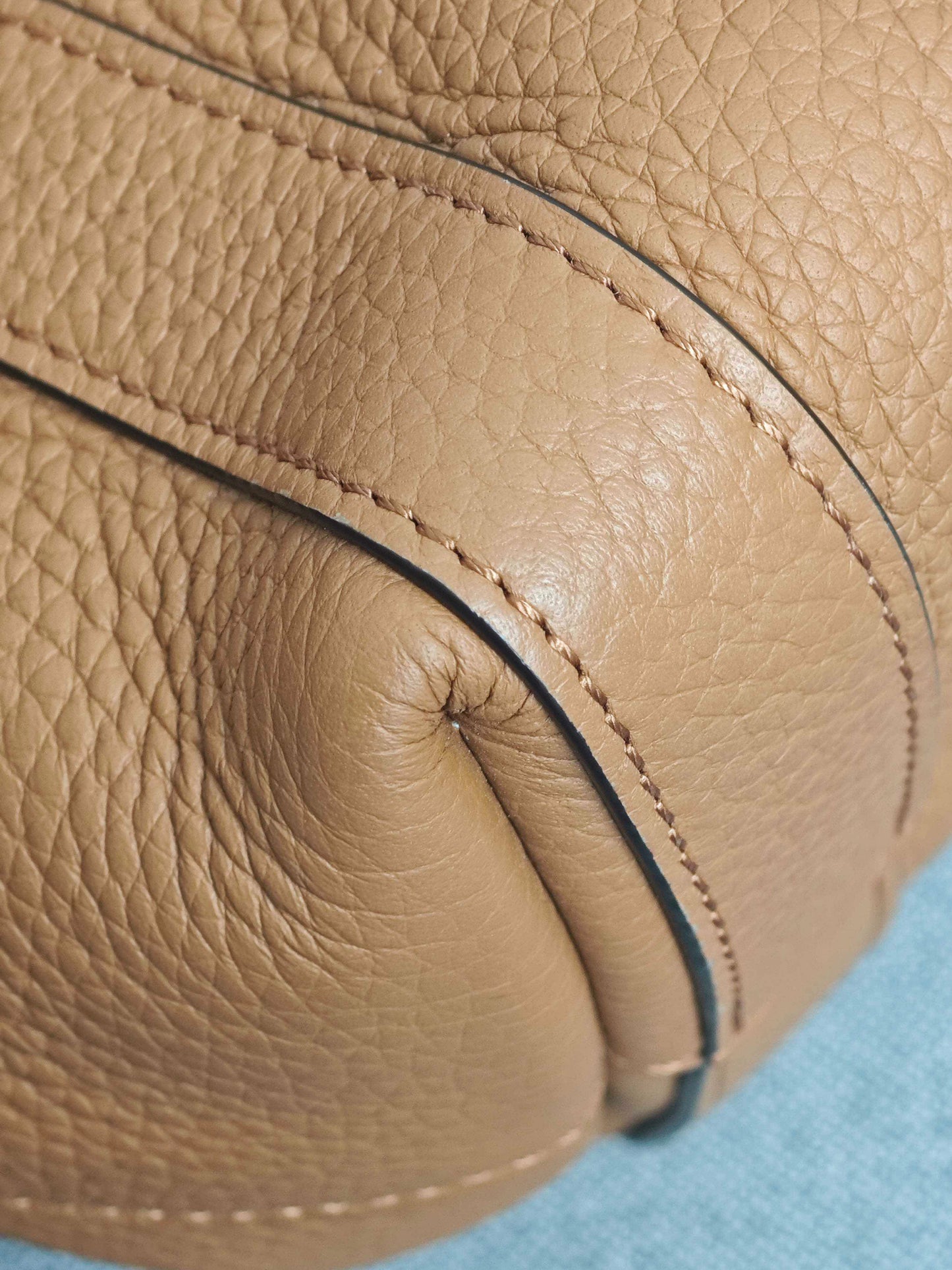 Moynat - Cabas Initiale - Leather - Camel - (mini)