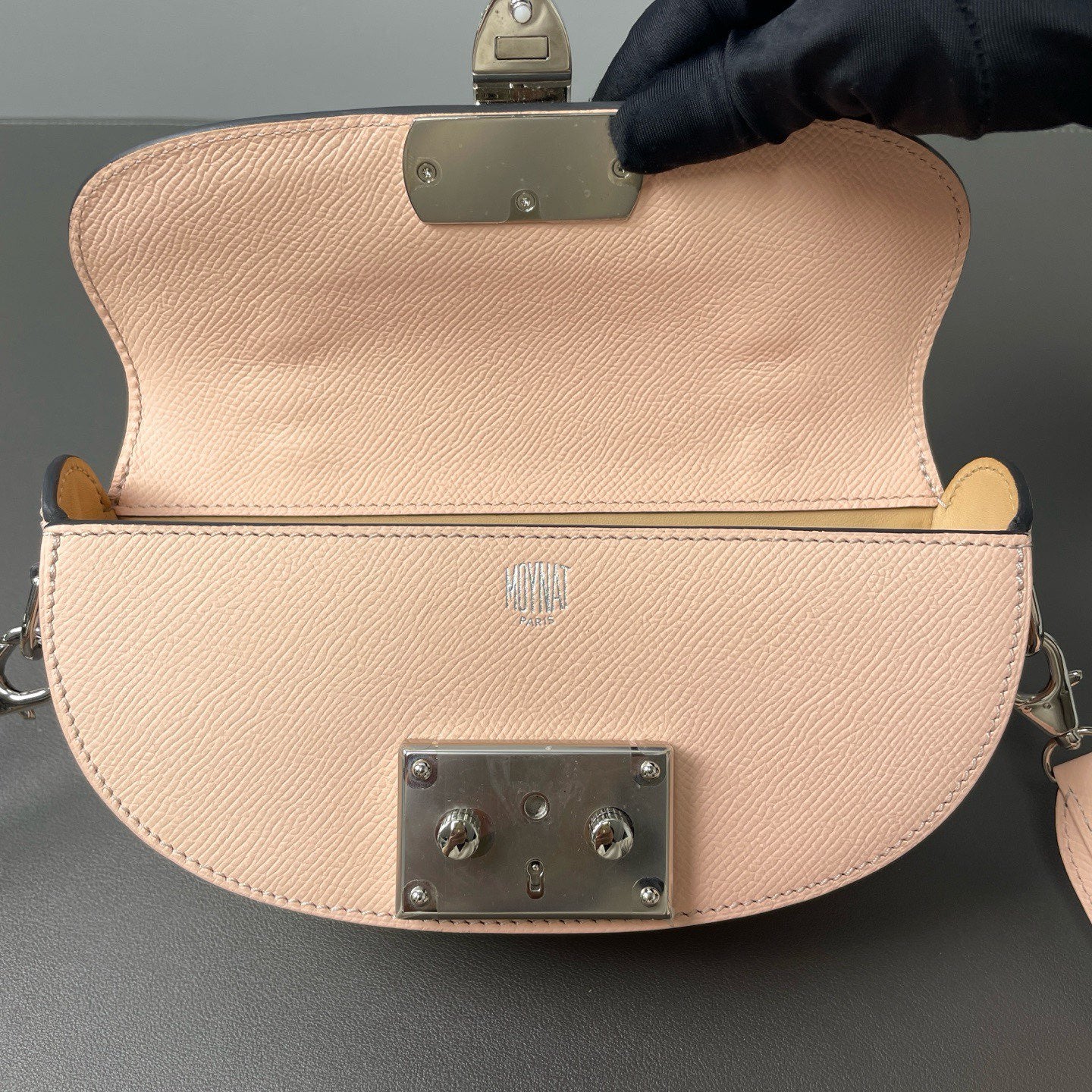 Moynat - Flori tour - Grained leather - Petal Pink - (mini)