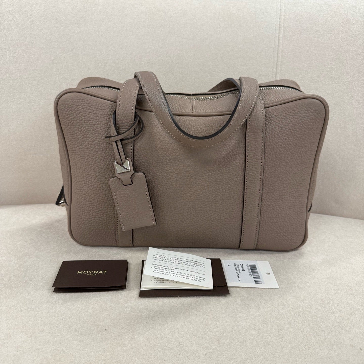Moynat - Limsouine - Leather - Grey - (Medium)