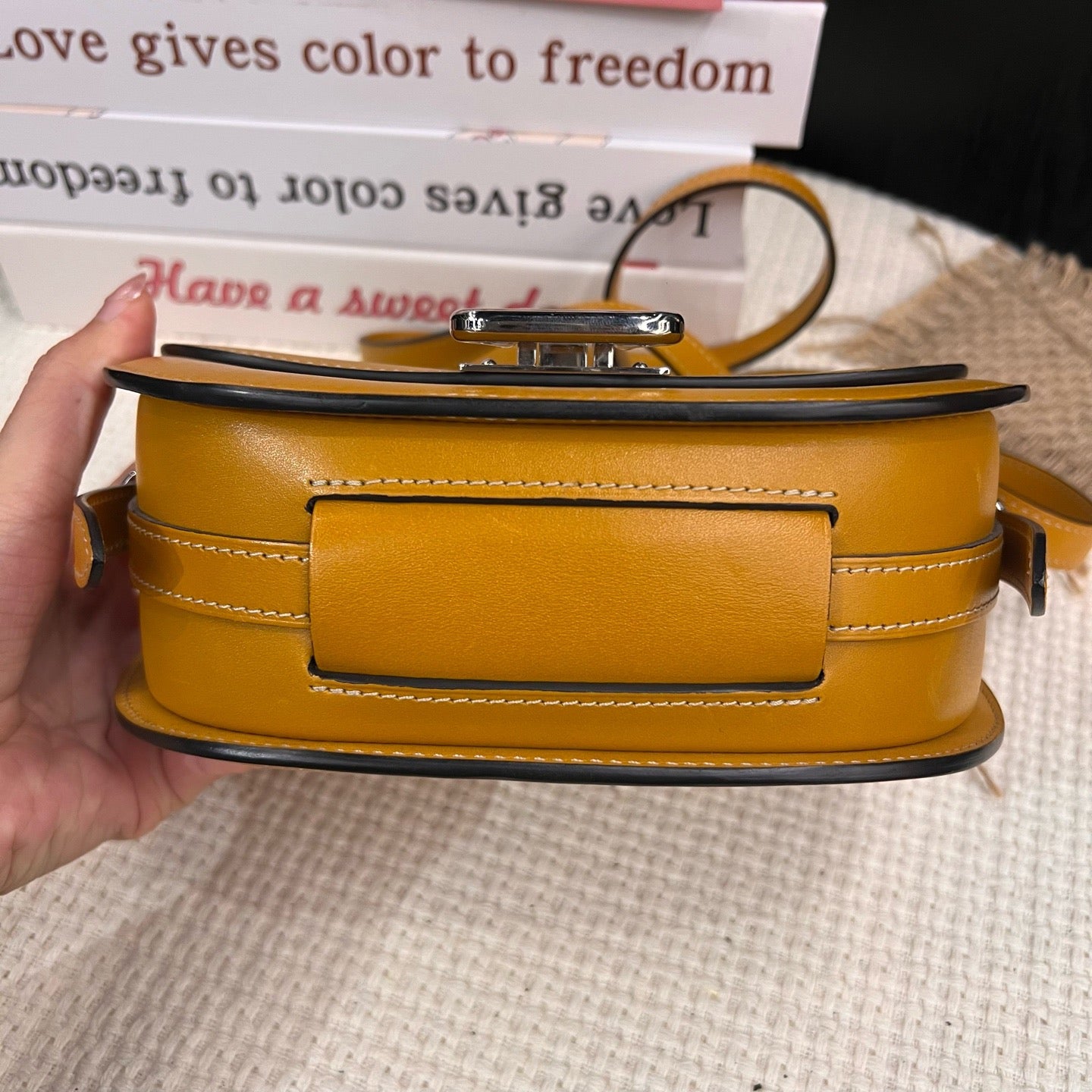 Moynat - Loulou - Leather - Yellow - (mini)