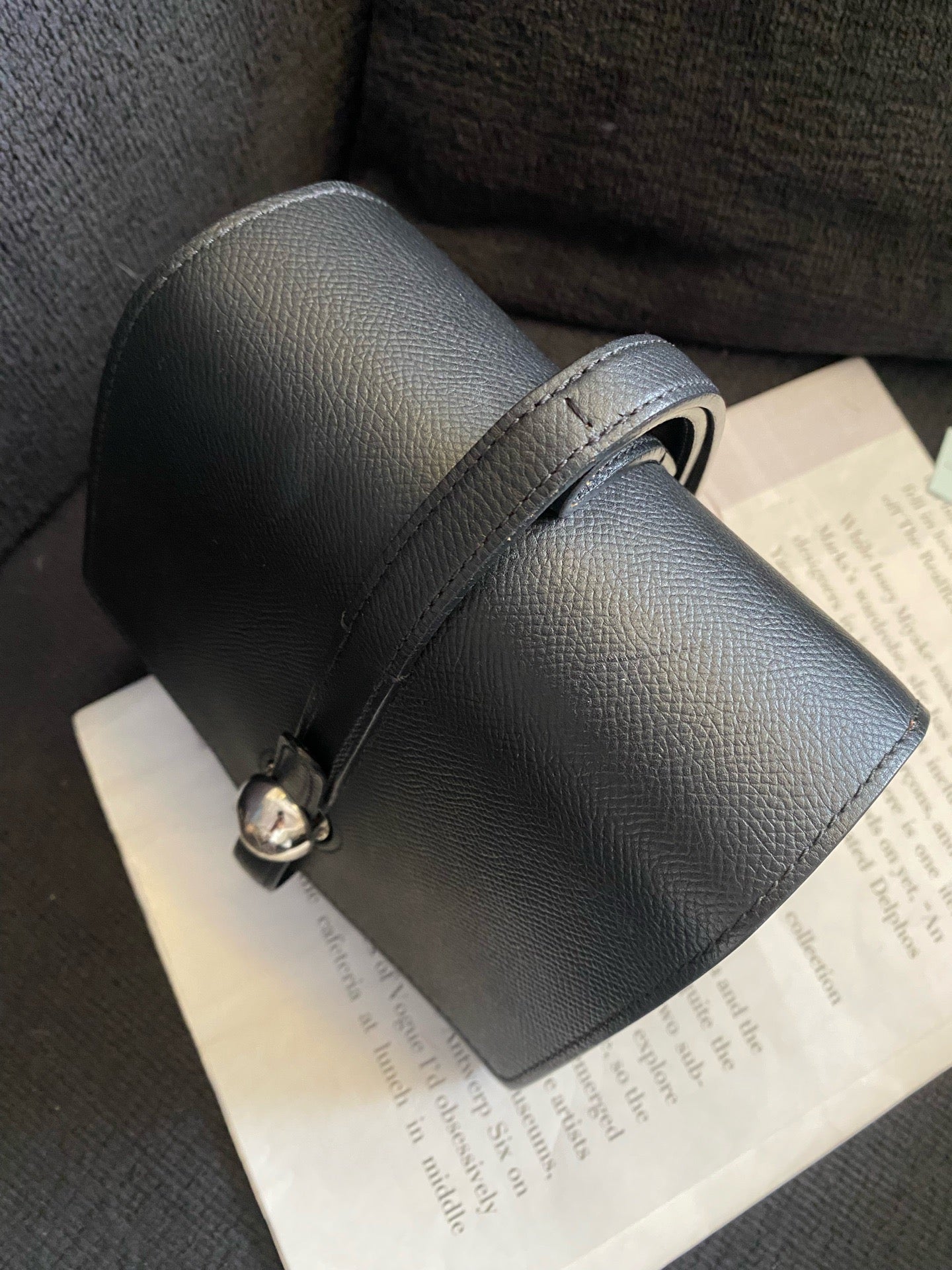 Moynat - Madeleine - Leather - Black - (mini)