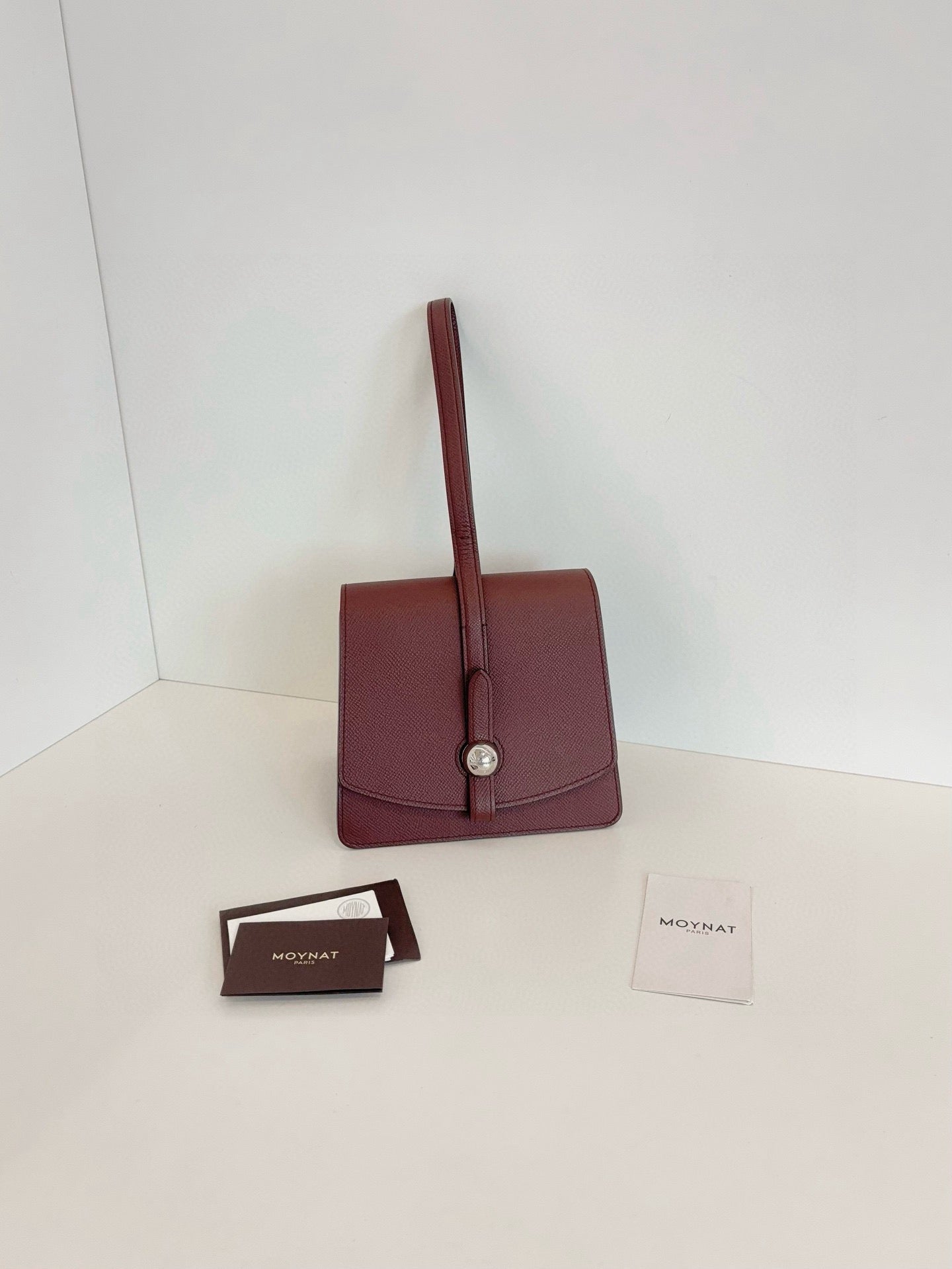 Moynat - Madeleine - Leather - Burgundy - (mini)