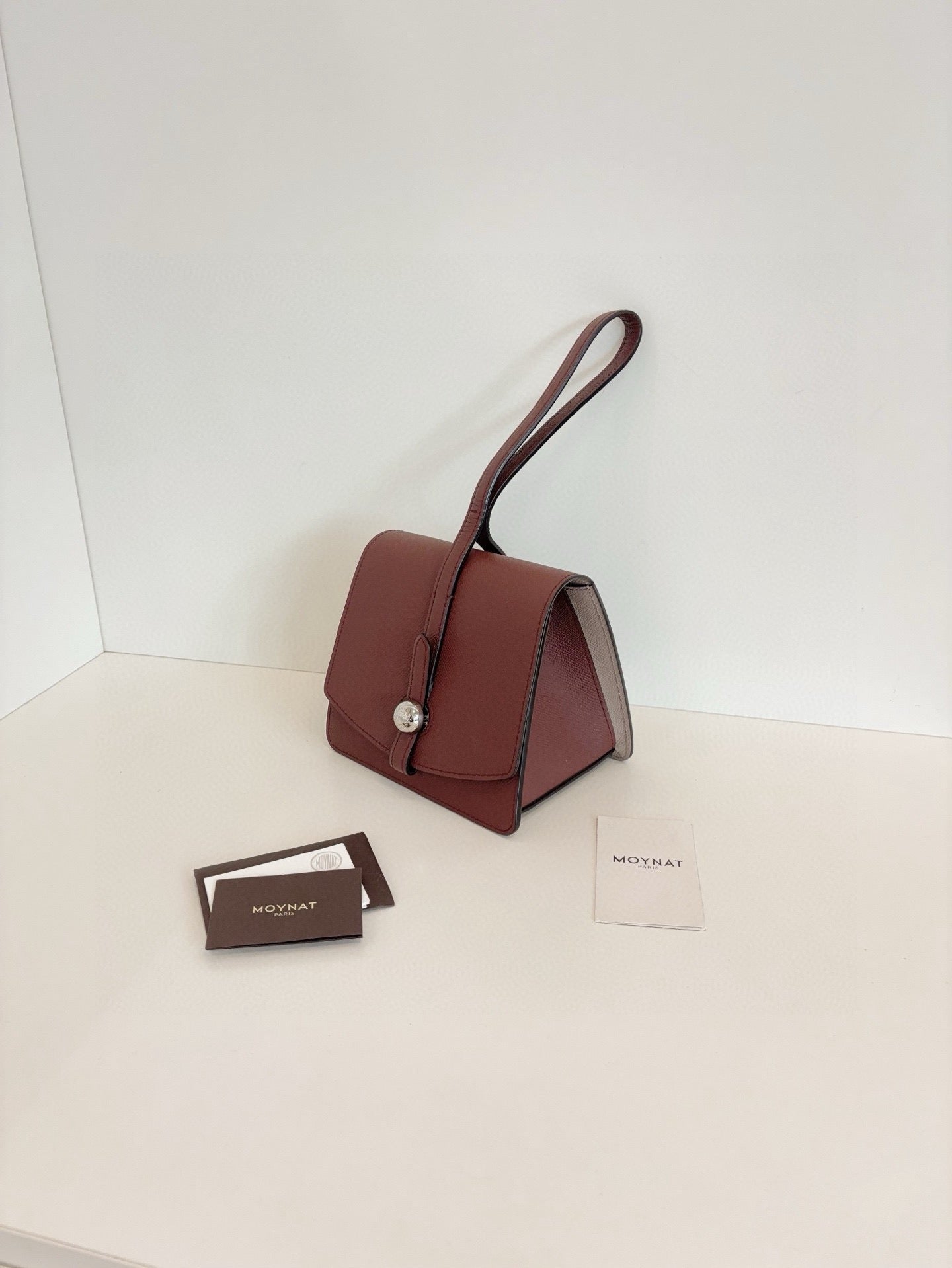 Moynat - Madeleine - Leather - Burgundy - (mini)