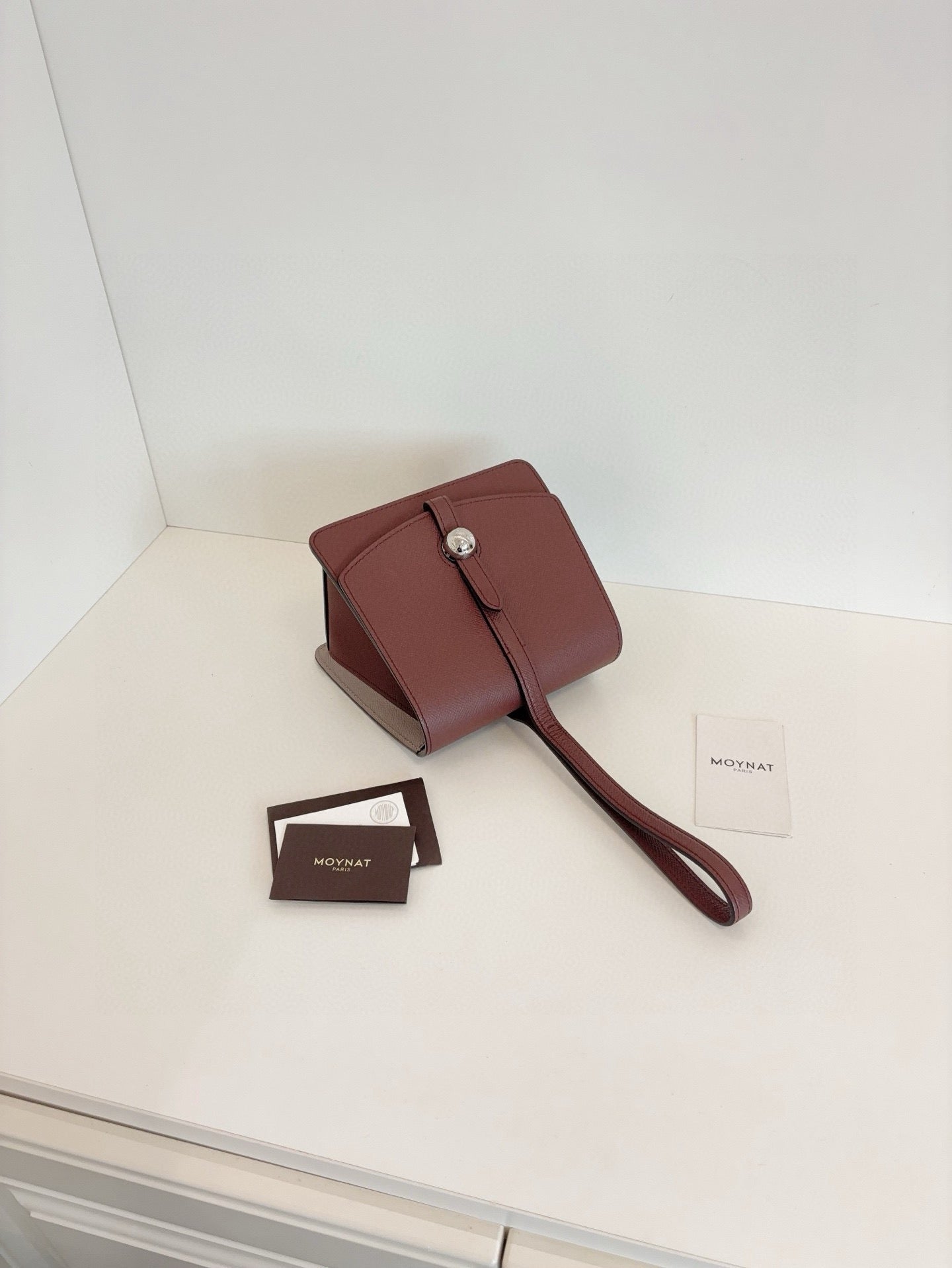 Moynat - Madeleine - Leather - Burgundy - (mini)