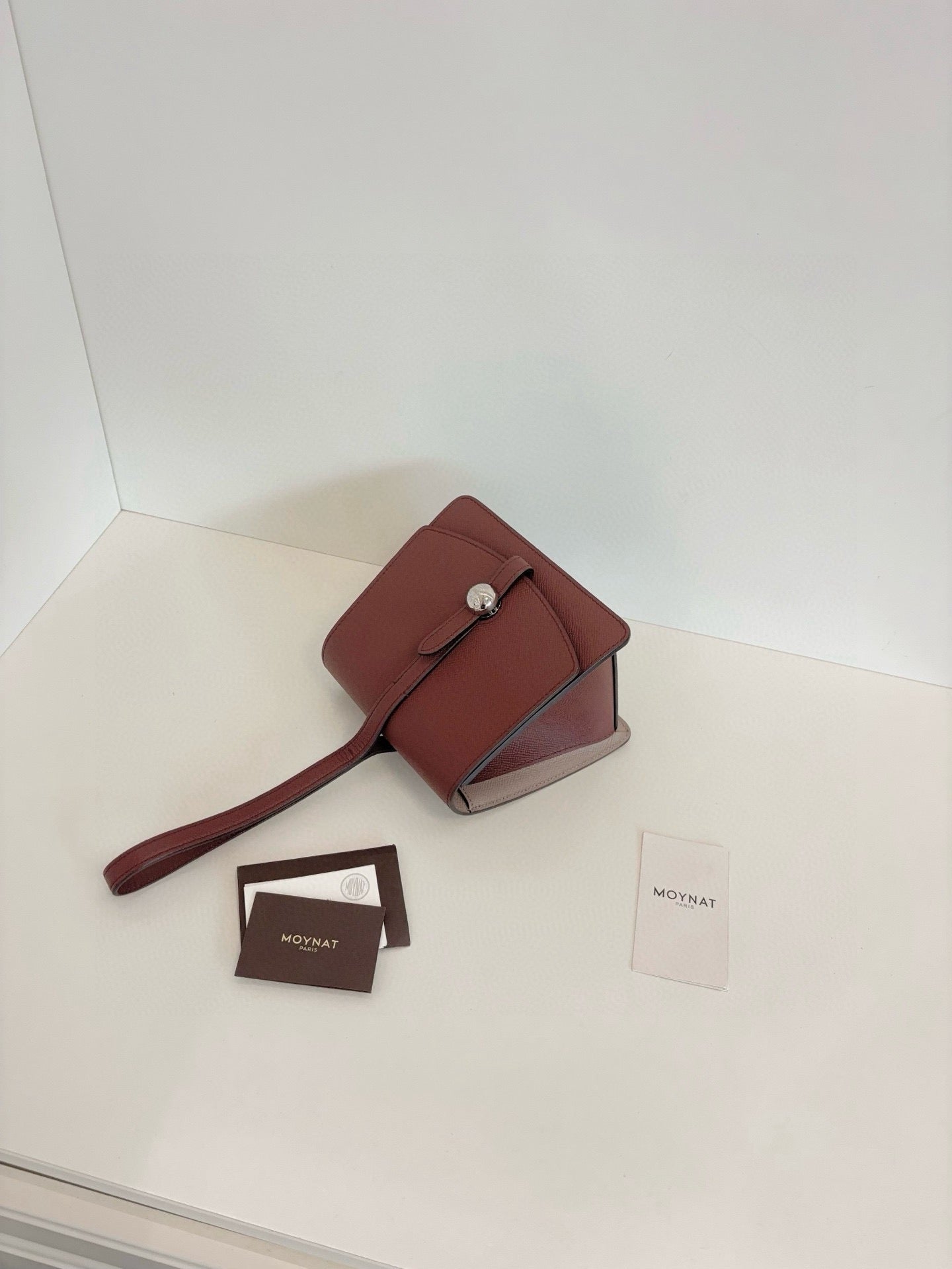 Moynat - Madeleine - Leather - Burgundy - (mini)