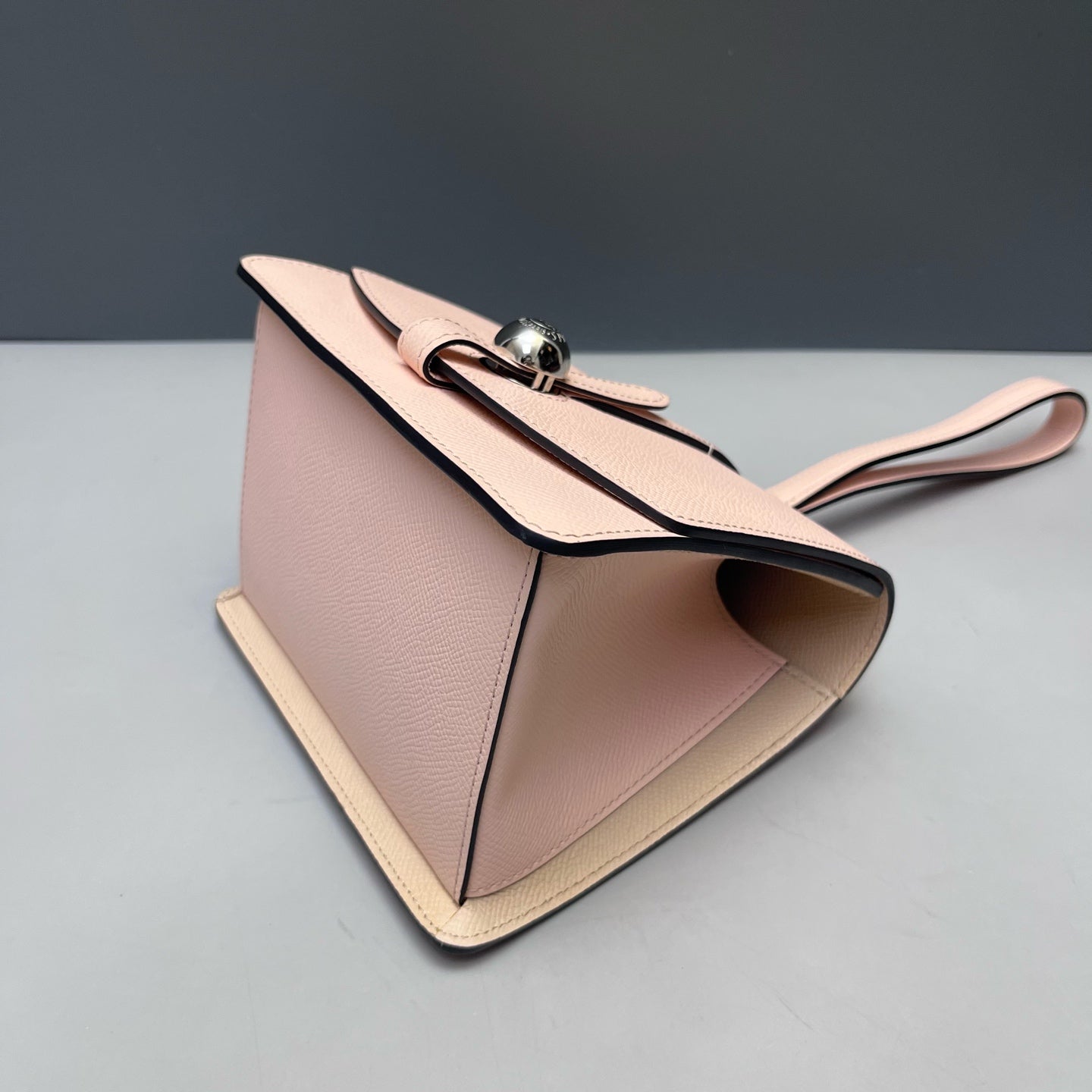 Moynat Mini Vanity Grained leather Pink - view 6