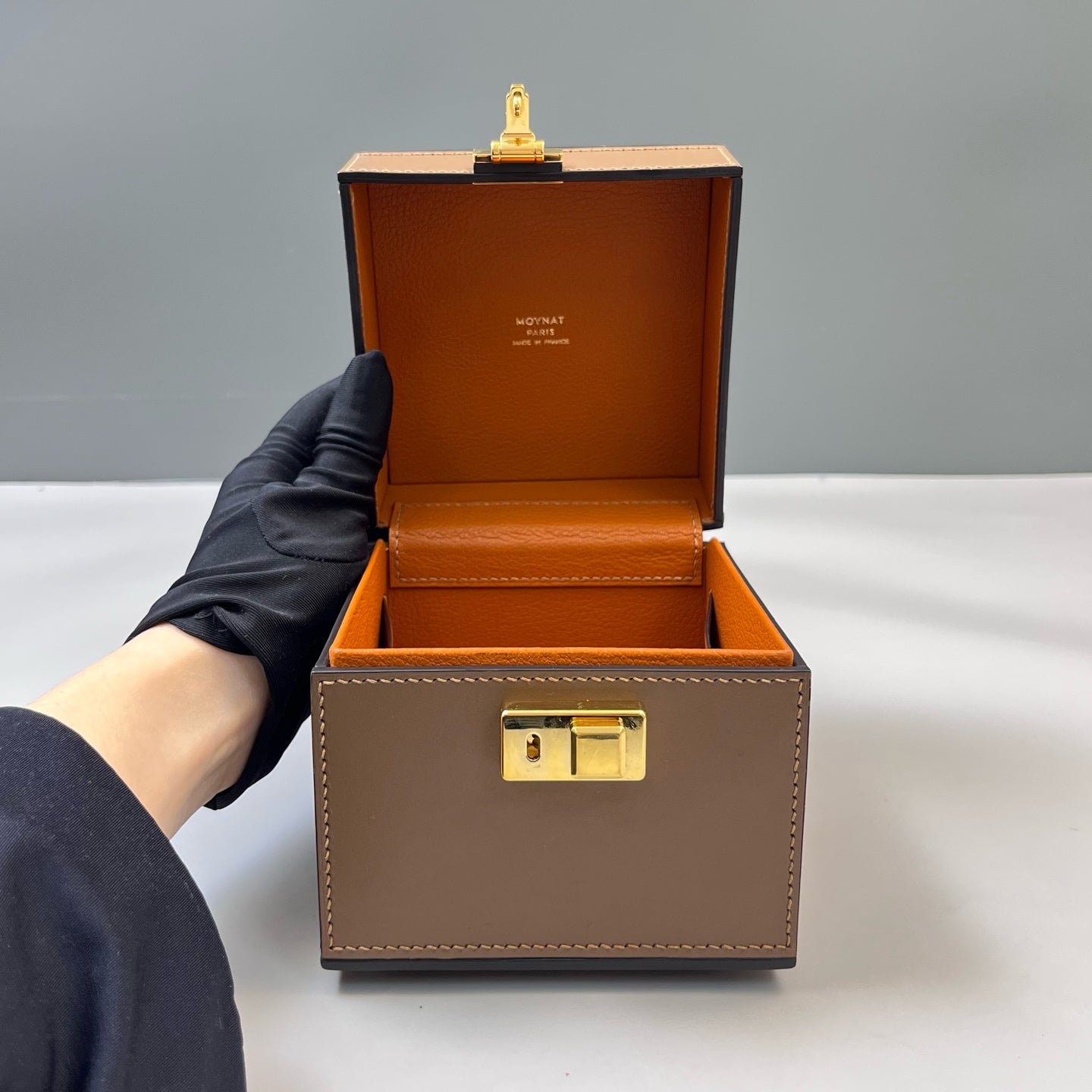 Moynat - Mini Vanity - Leather - Brown - (mini)