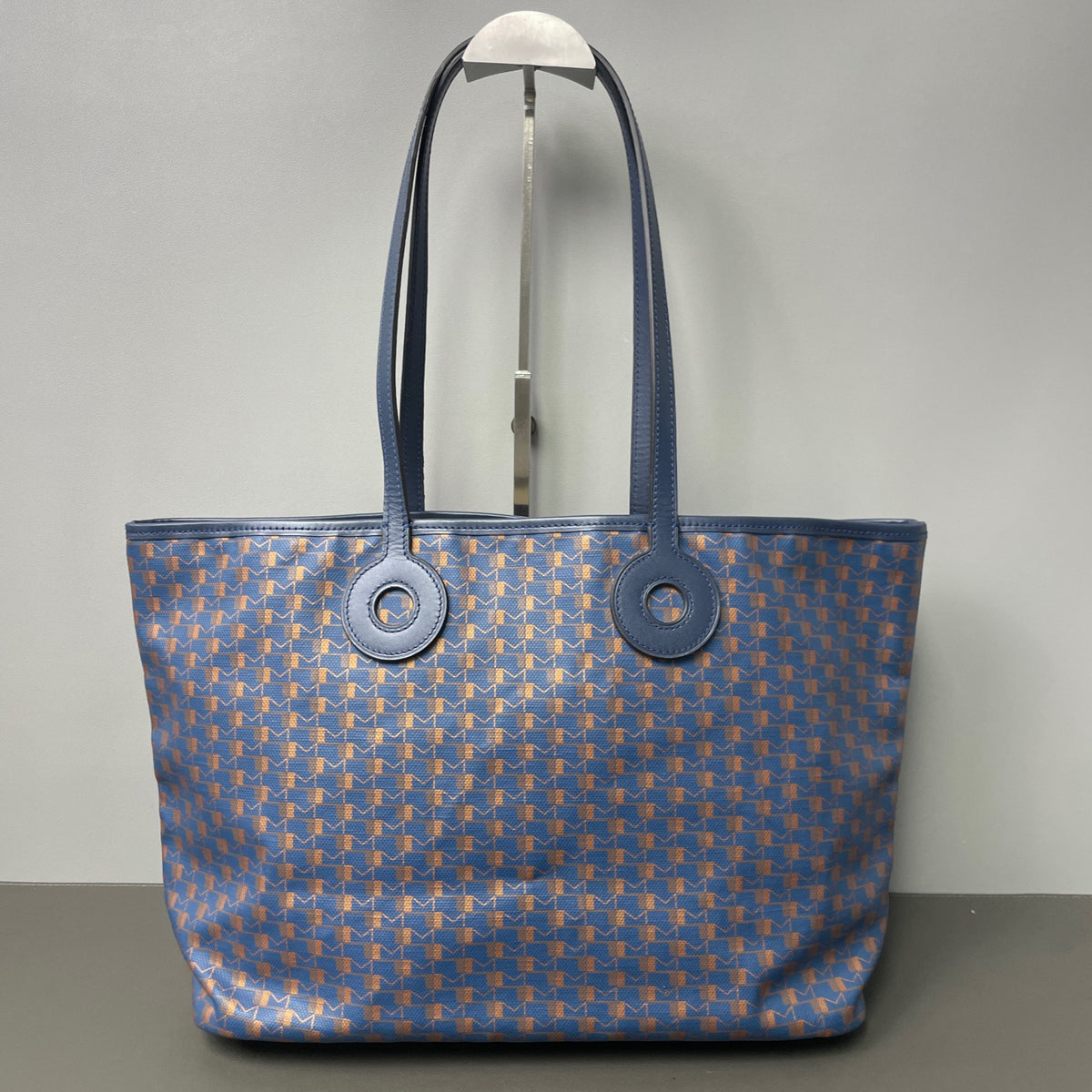 Moynat - Mosaique Tote - Leather - Blue - (medium)
