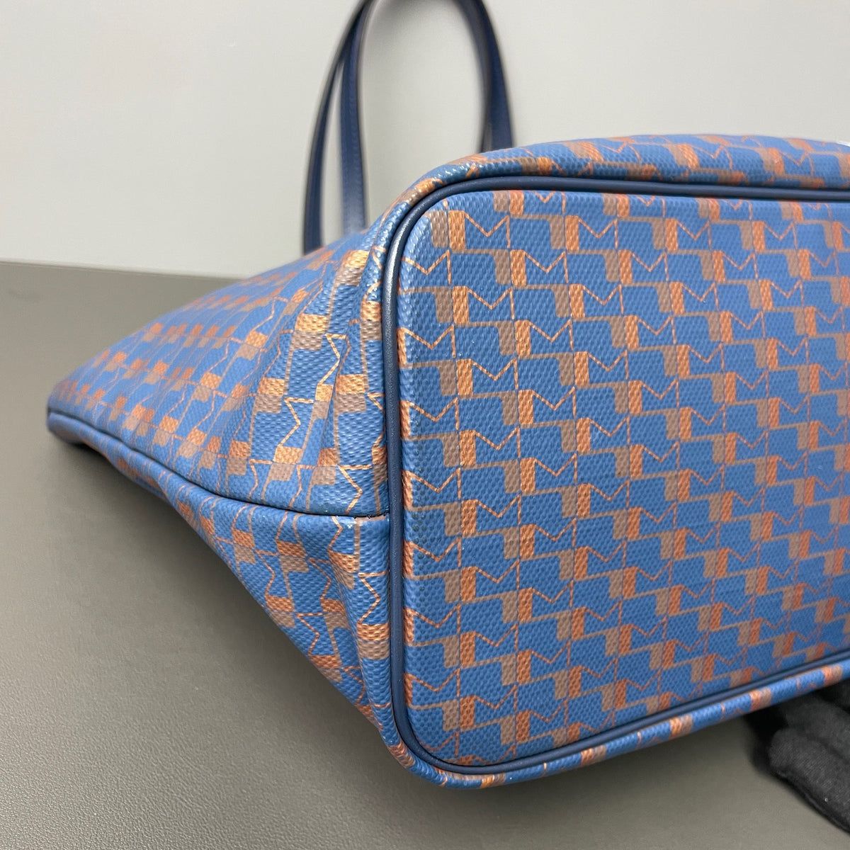 Moynat - Mosaique Tote - Leather - Blue - (medium)