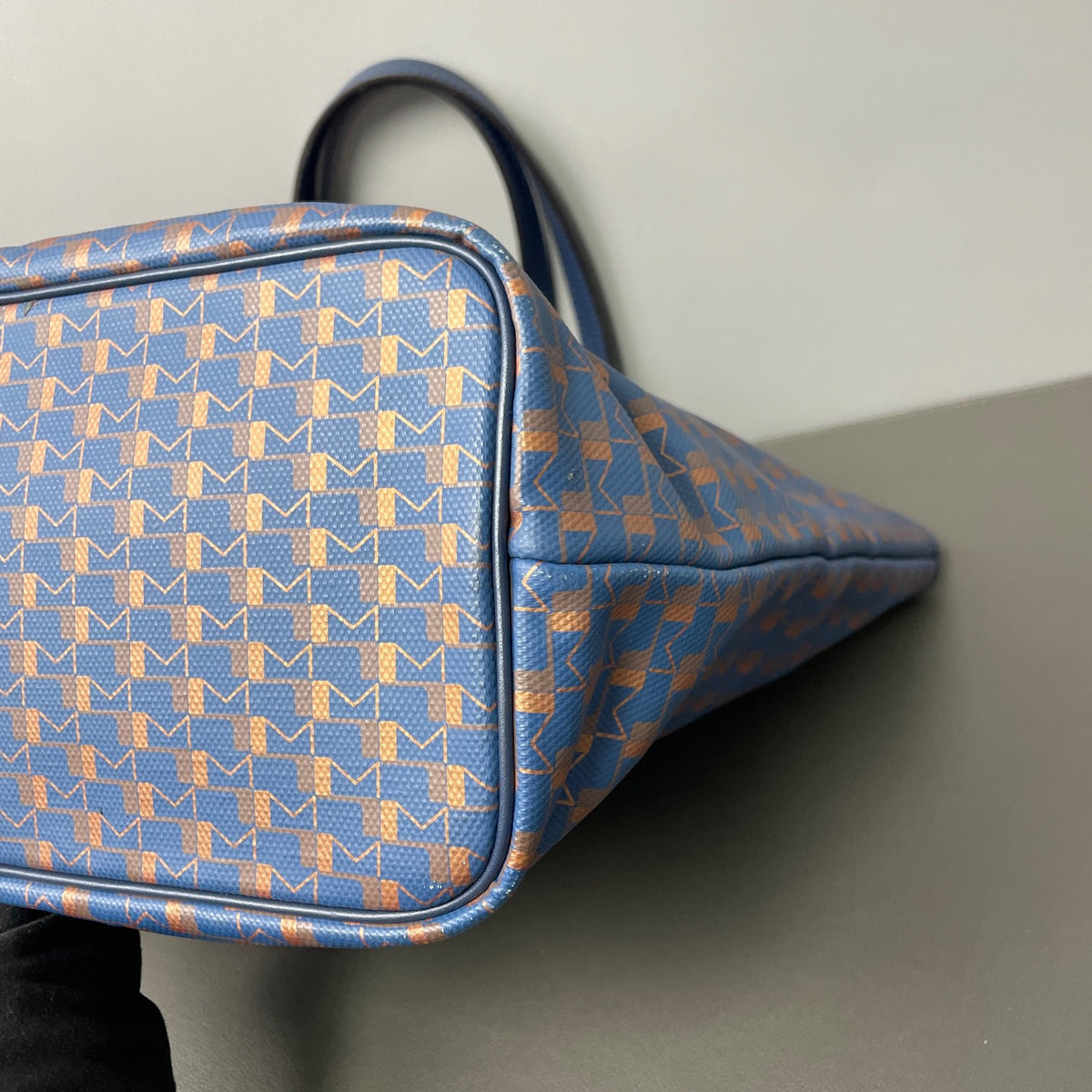 Moynat - Mosaique Tote - Leather - Blue - (medium)