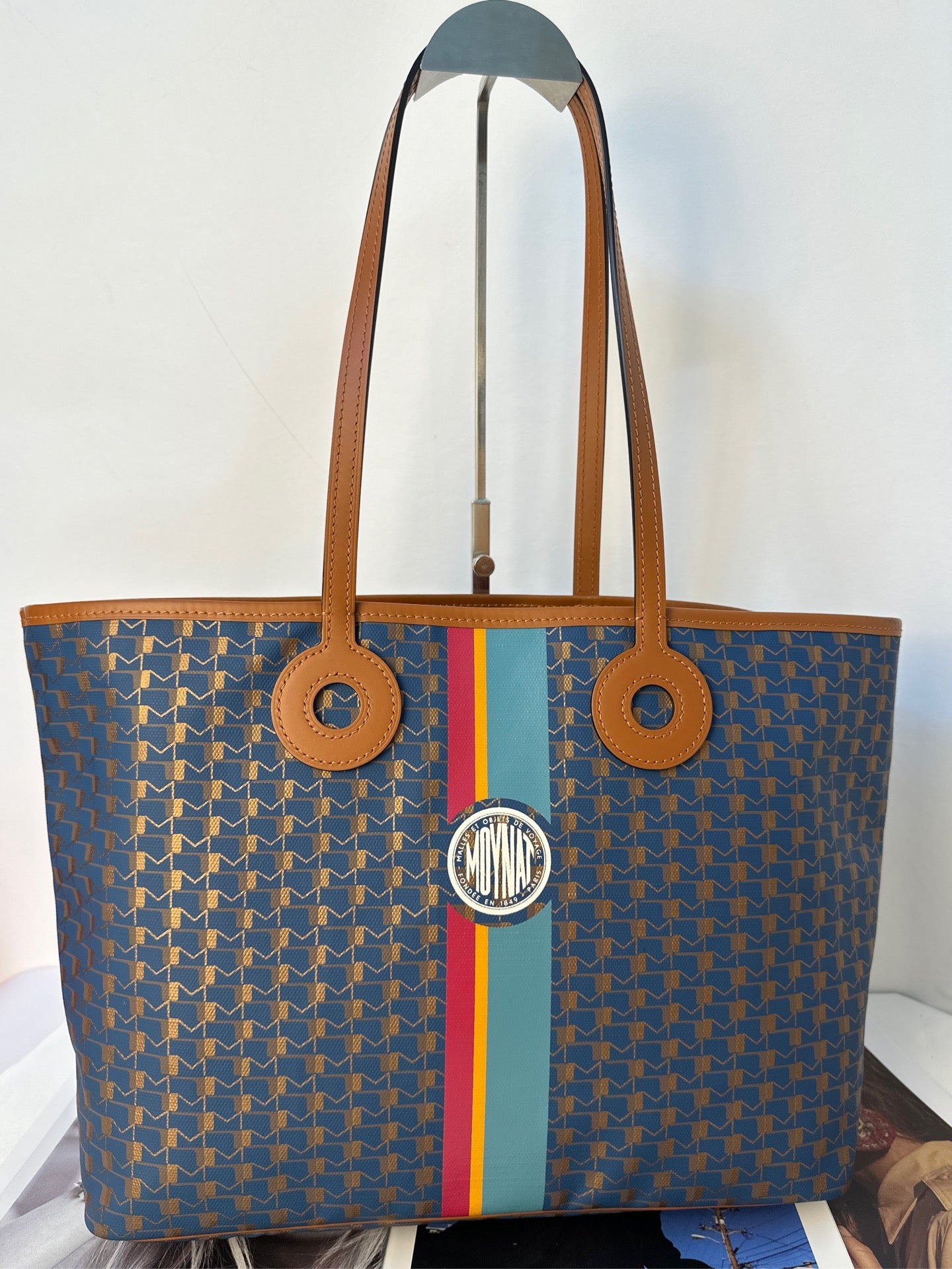 Moynat - Oh! Tote - Cloth - Blue - (Large)