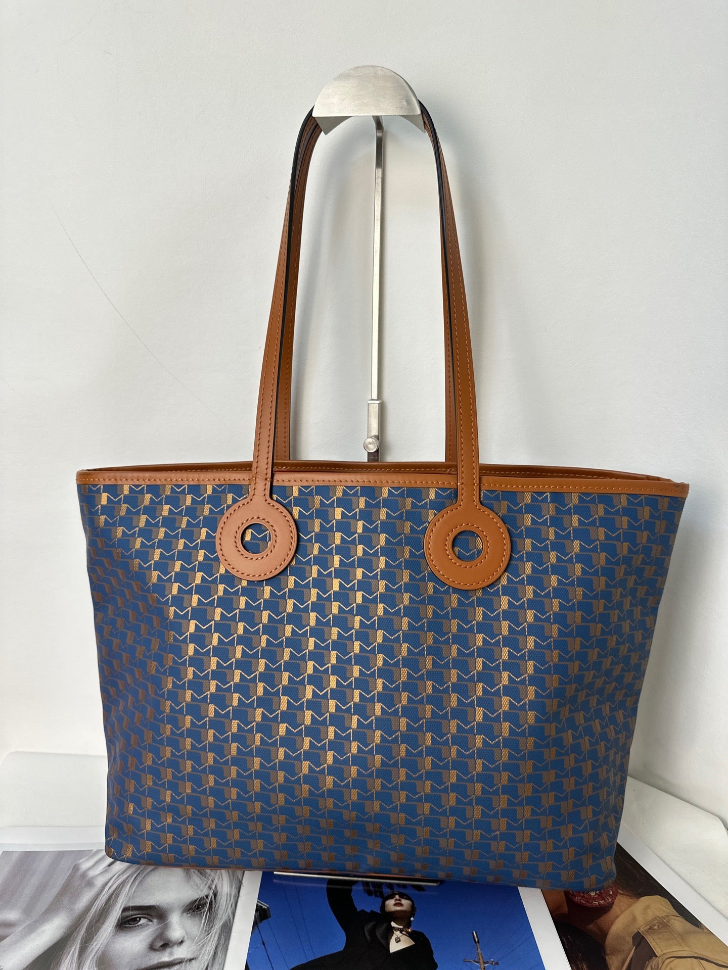Moynat - Oh! Tote - Cloth - Blue - (Large)
