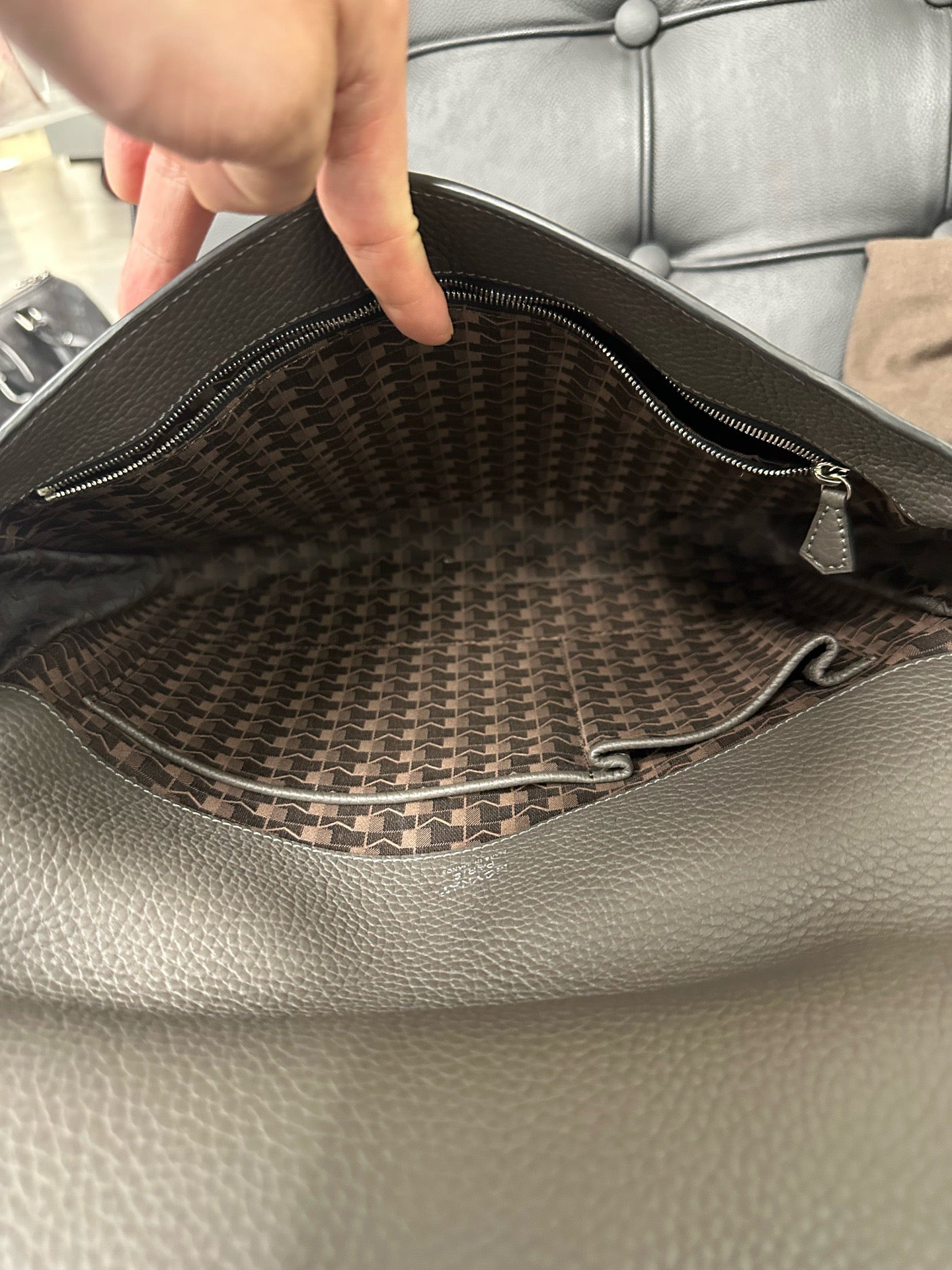Moynat - Other - Leather - Grey - (medium)