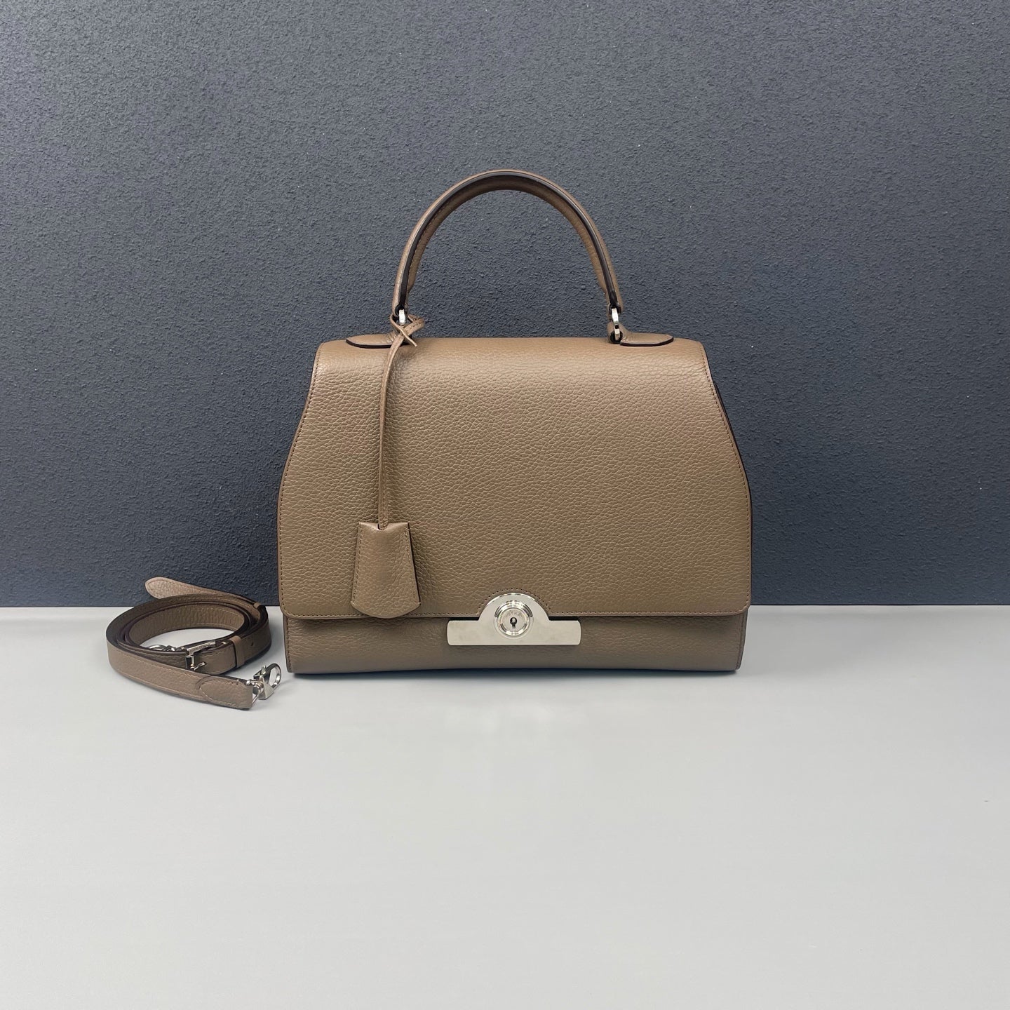 Moynat - Rejane 30 - Full-grain leather - Grey - (medium)