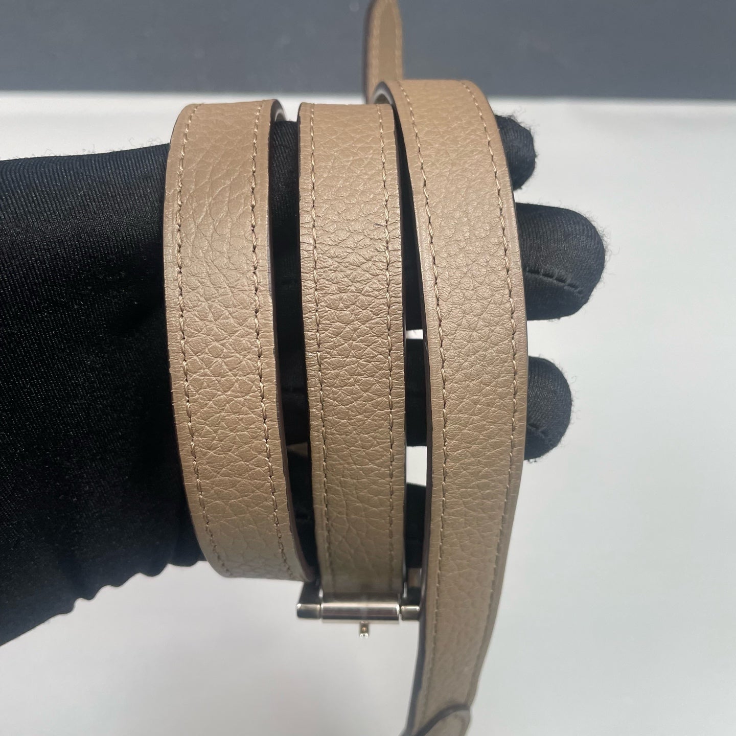 Moynat - Rejane 30 - Full-grain leather - Grey - (medium)
